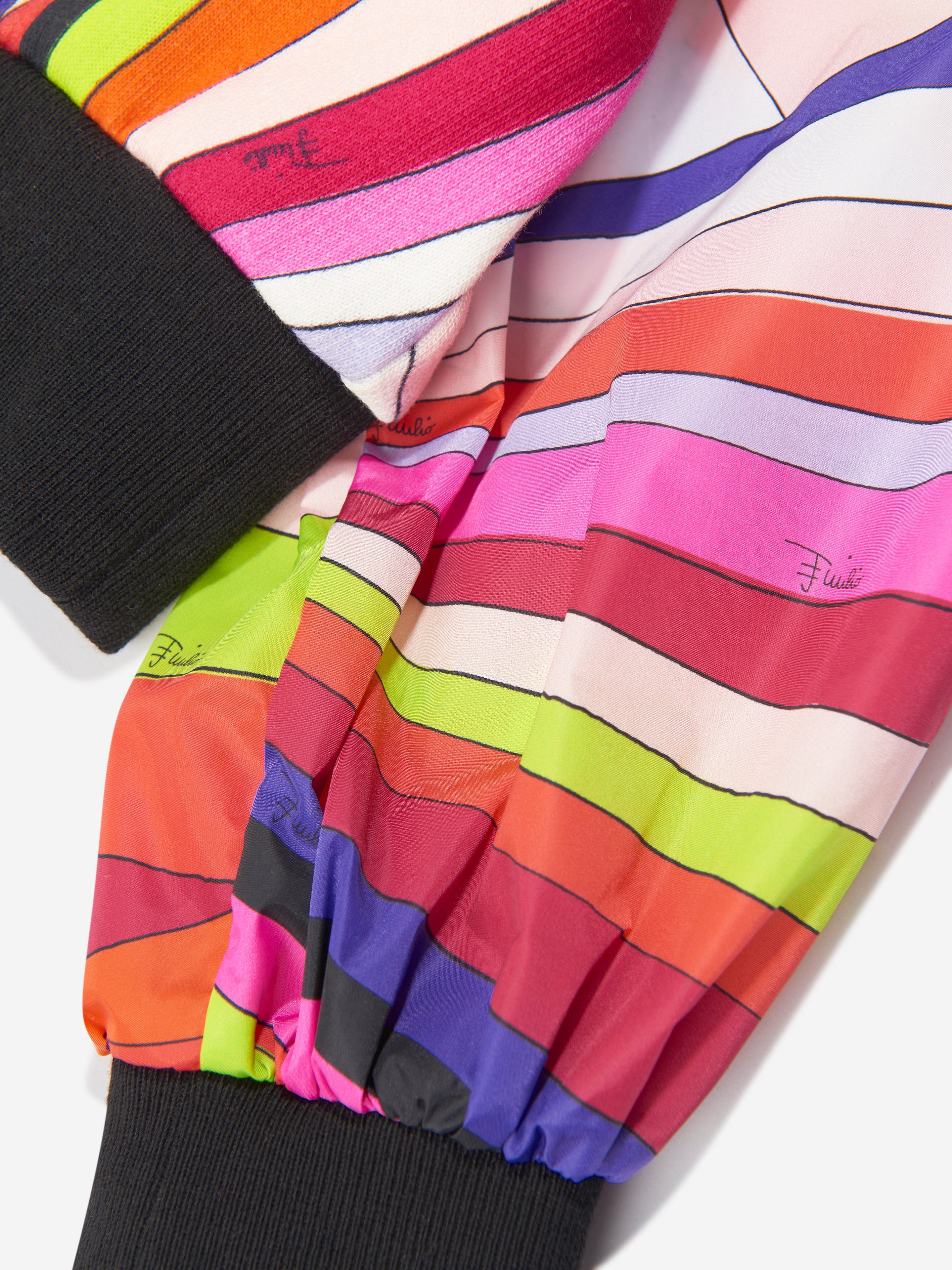 Pucci Girls Iride Print Sweatshirt in Multicolour Shop Sale Online