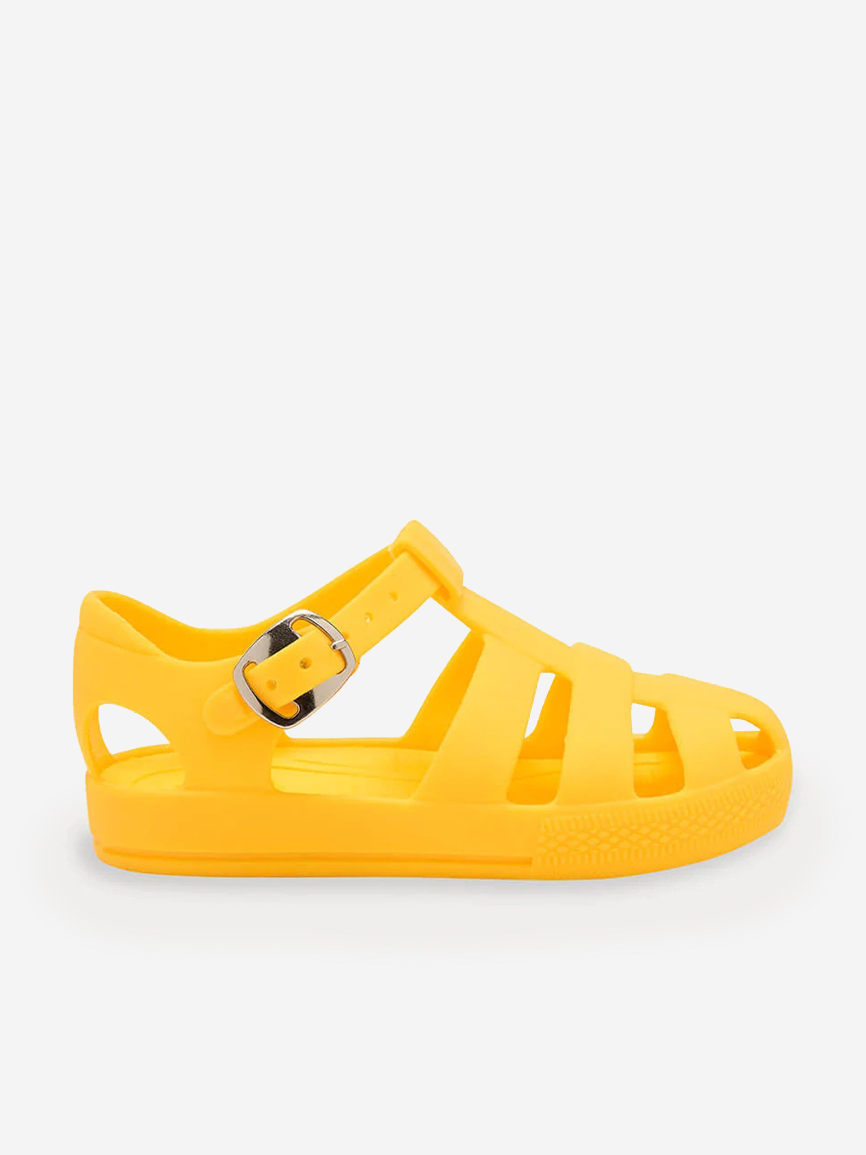 The Bonnie Mob Kids Athena Jelly Shoes in Yellow Many Kinds Of Sale Online
