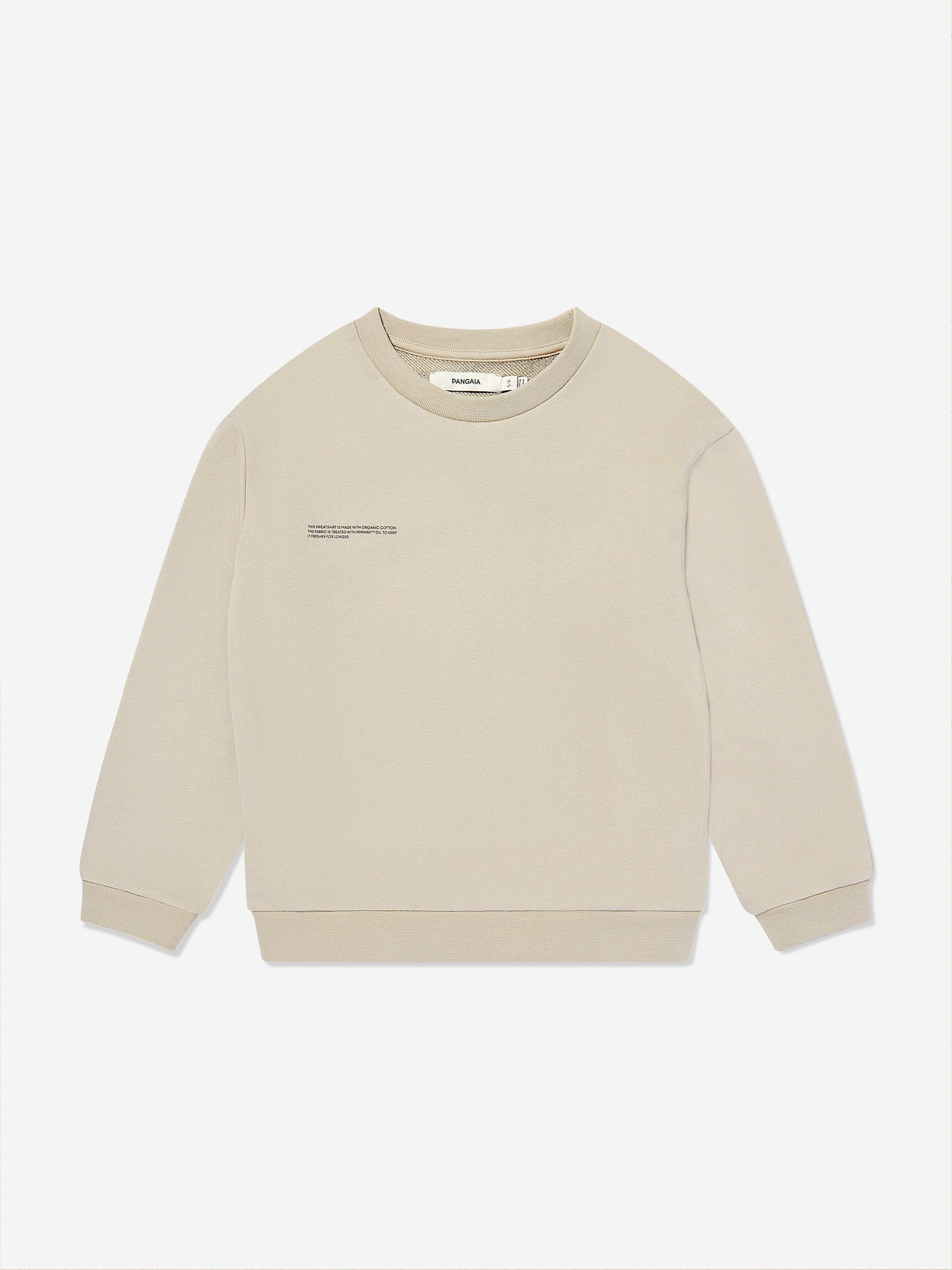 PANGAIA Kids 365 Midweight Sweatshirt in Beige Buy Cheap Footlocker Finishline
