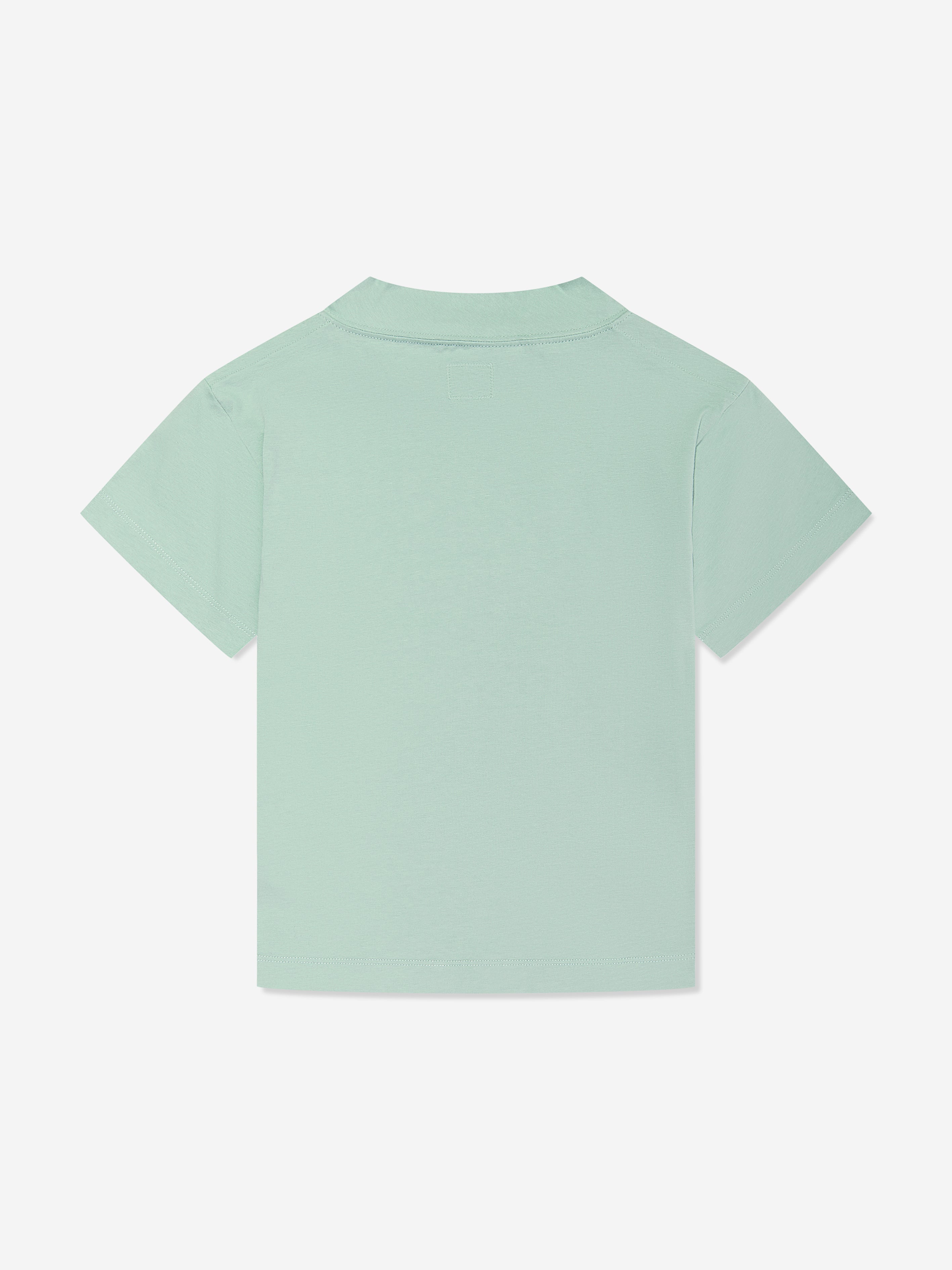 C.P. Company Boys Logo T-Shirt in Green Shipping Discount Authentic