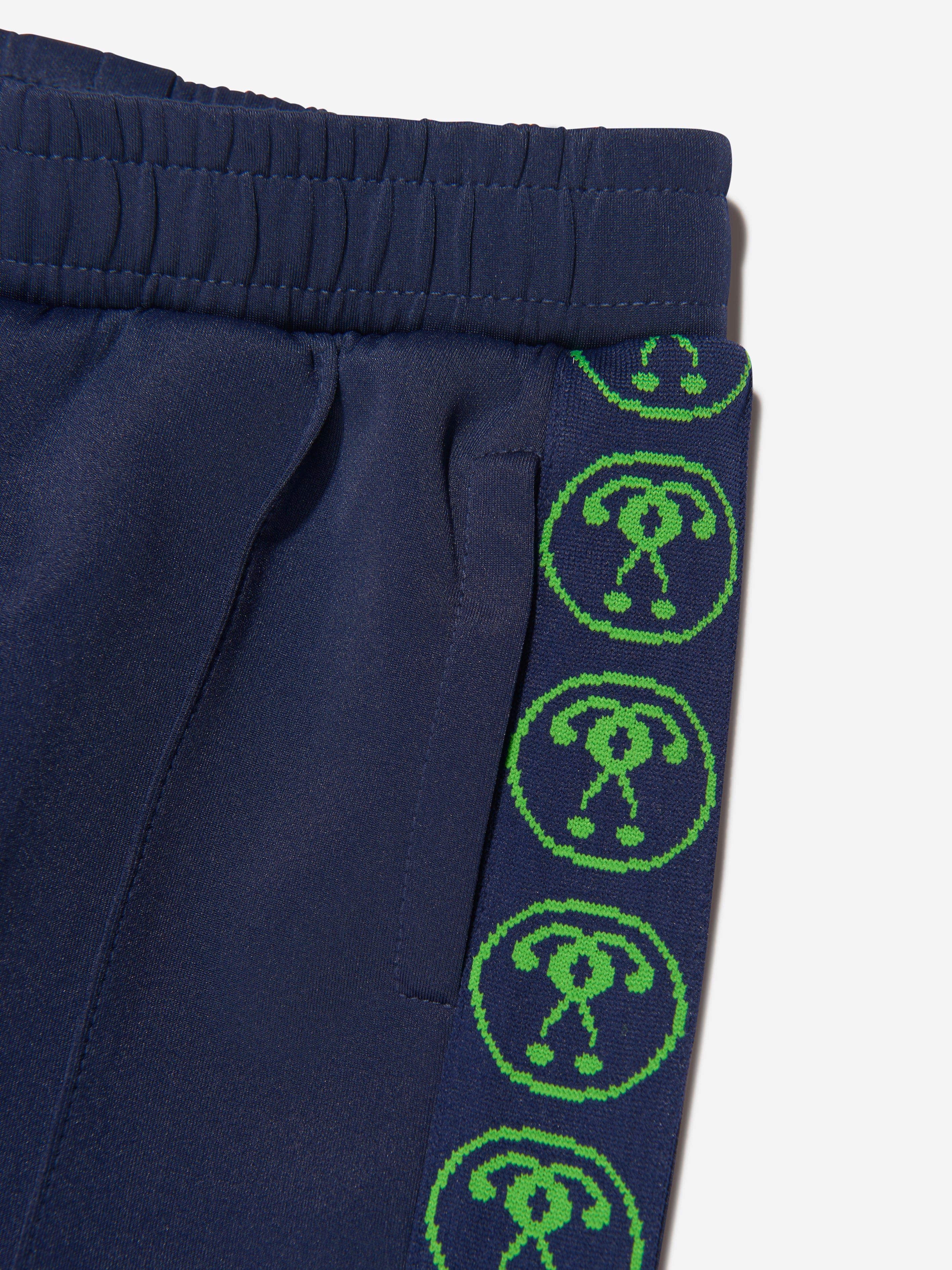 Moschino Boys Milano Logo Joggers in Navy Recommend Sale Online