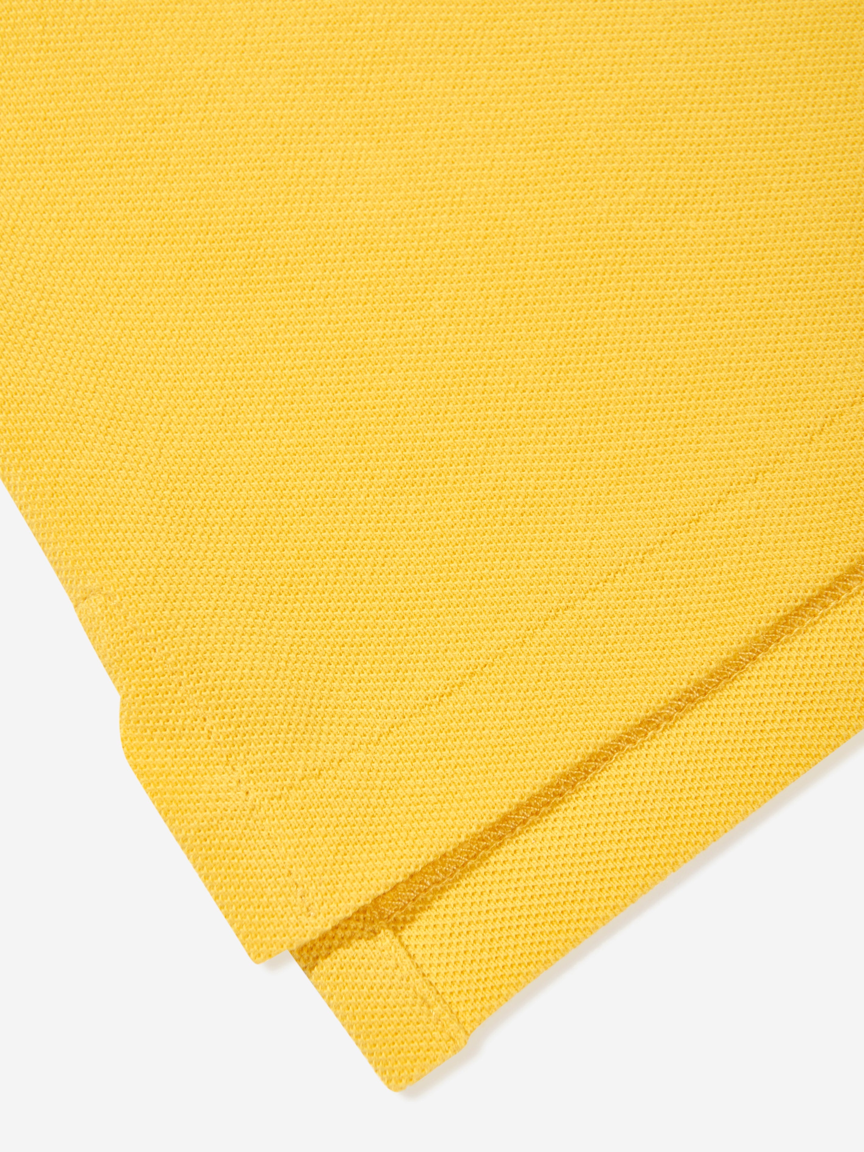 Boys Slim Fit Polo Shirt in Yellow Cheap Sale Best Pices