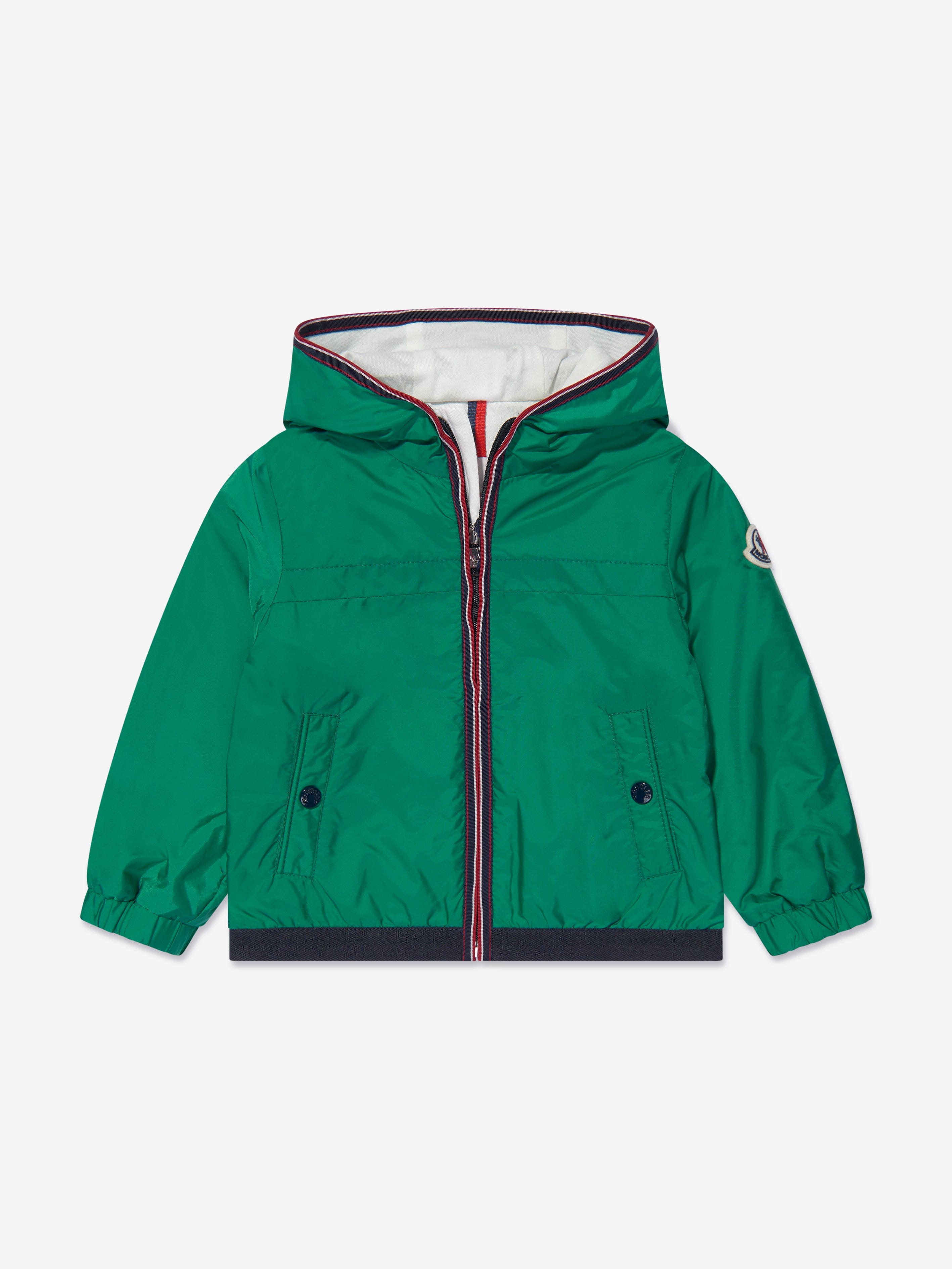 Moncler Enfant Baby Boys Anton Jacket in Green Low Pice Fee Shipping Sale Online