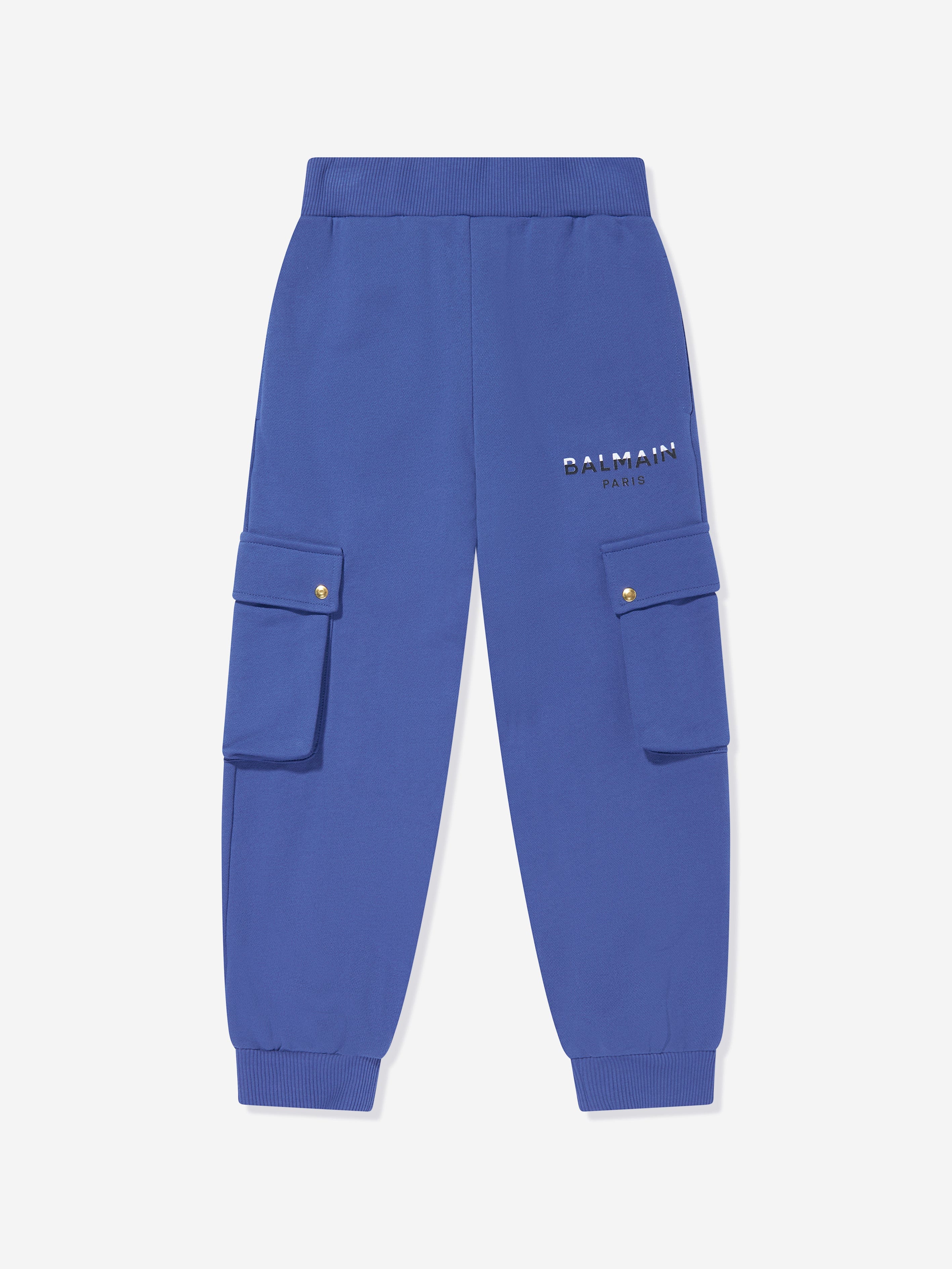 Balmain Boys Cargo Joggers in Blue Sale Deals
