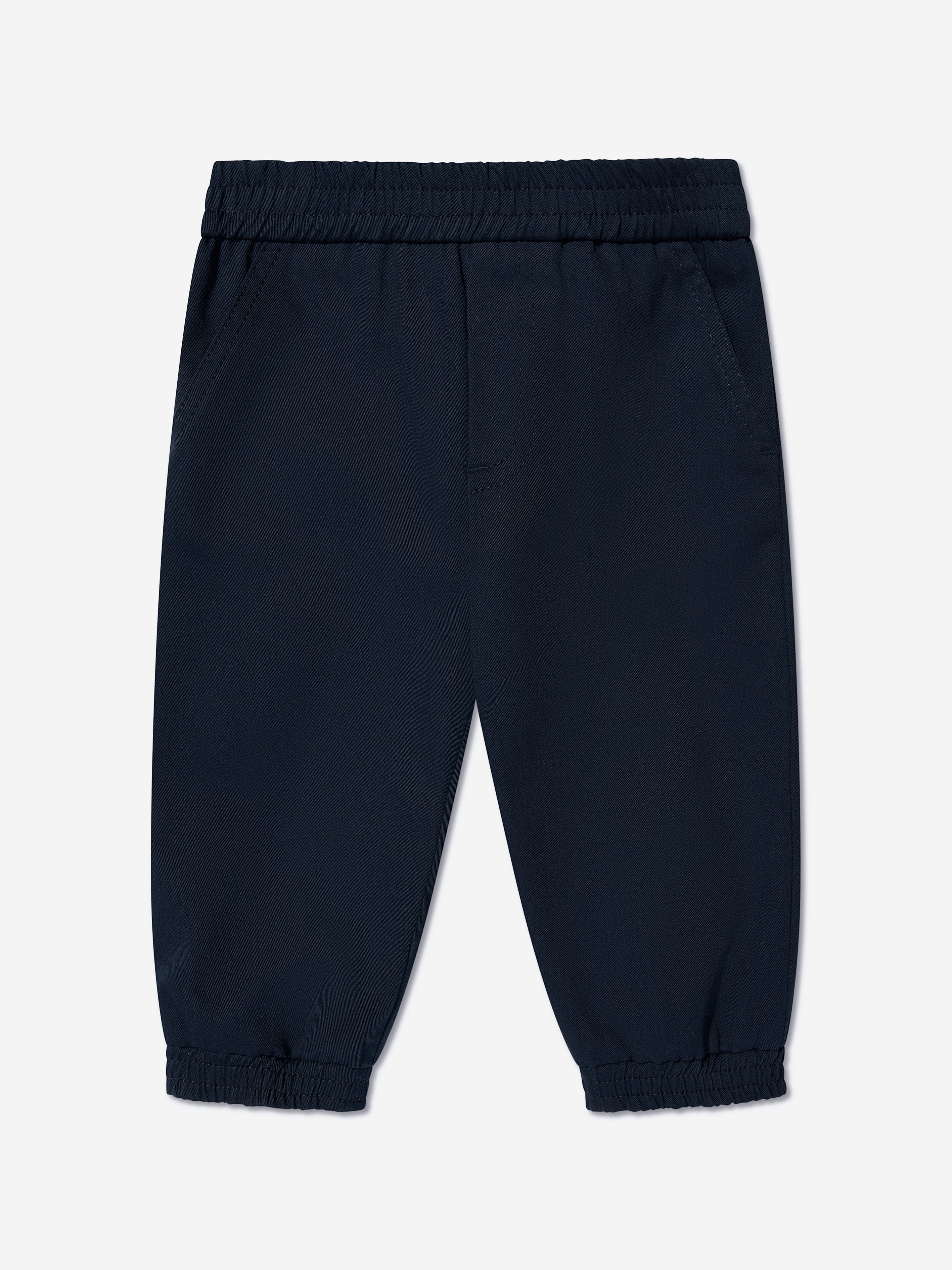 Moncler Enfant Baby Boys Logo Joggers in Navy For Cheap Sale Online