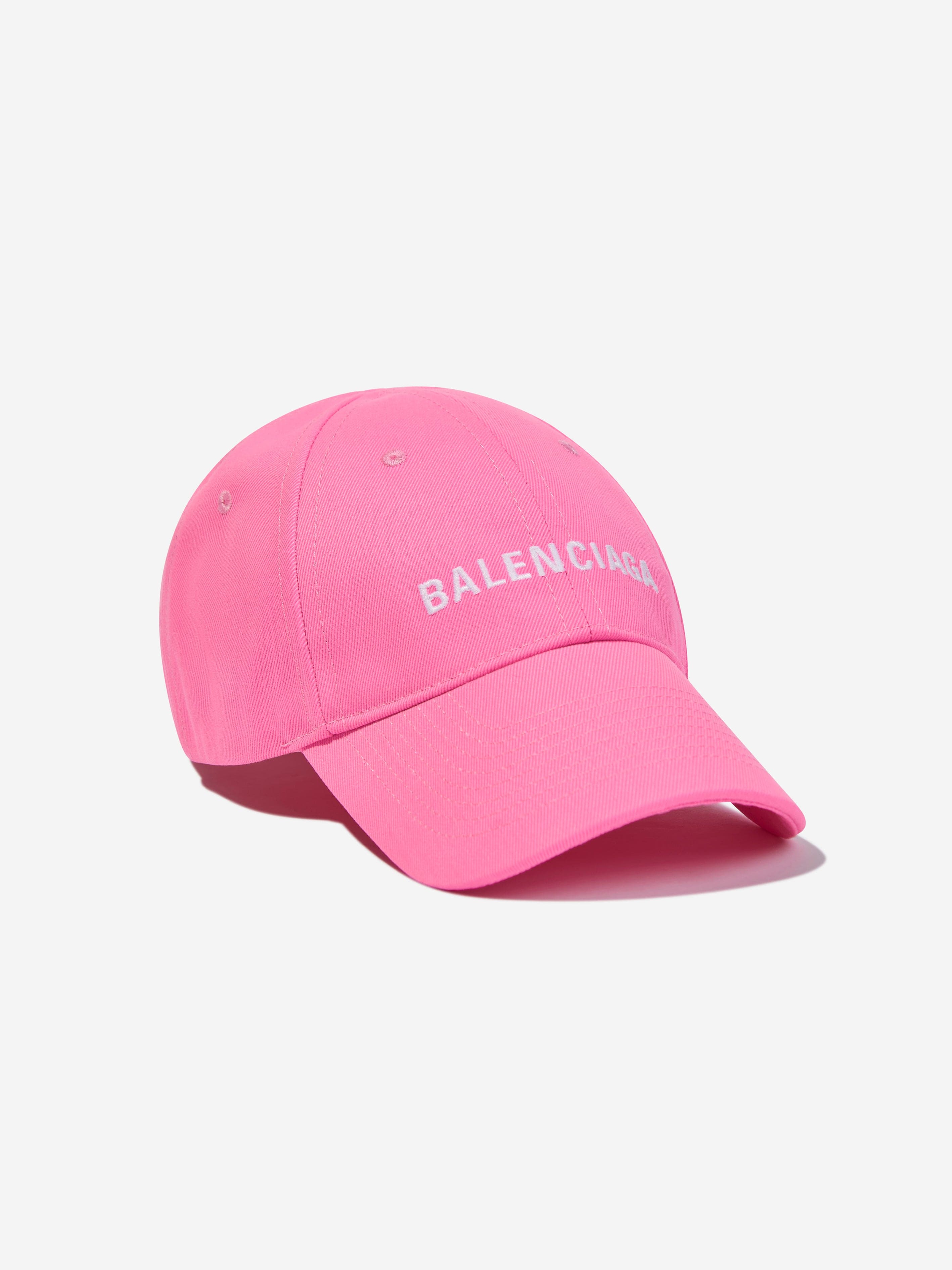Balenciaga Kids Logo Cap in Pink Clearance In China