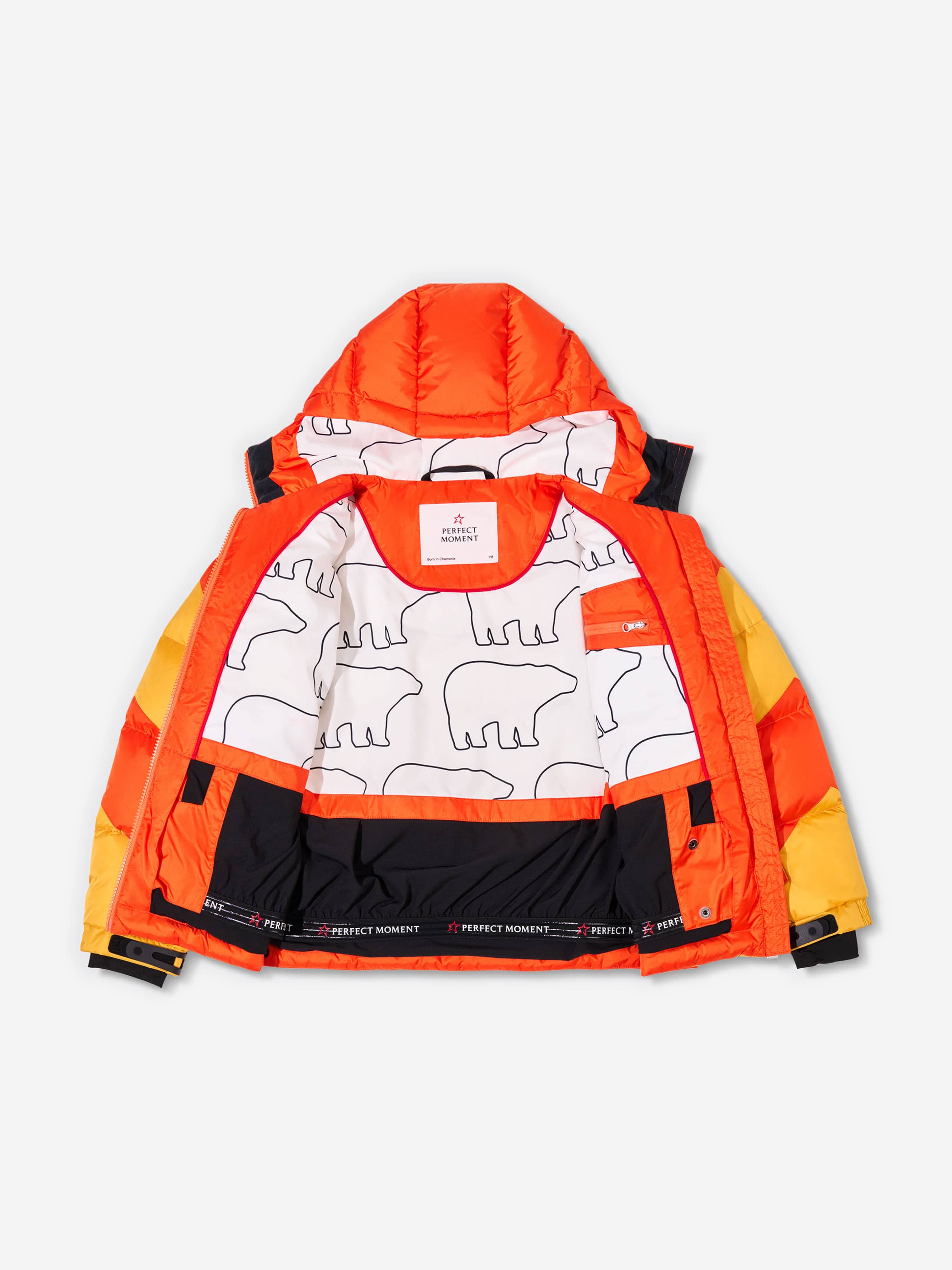 Perfect Moment Kids Super Mojo Down Puffer Jacket in Yellow Buy Cheap Cheap