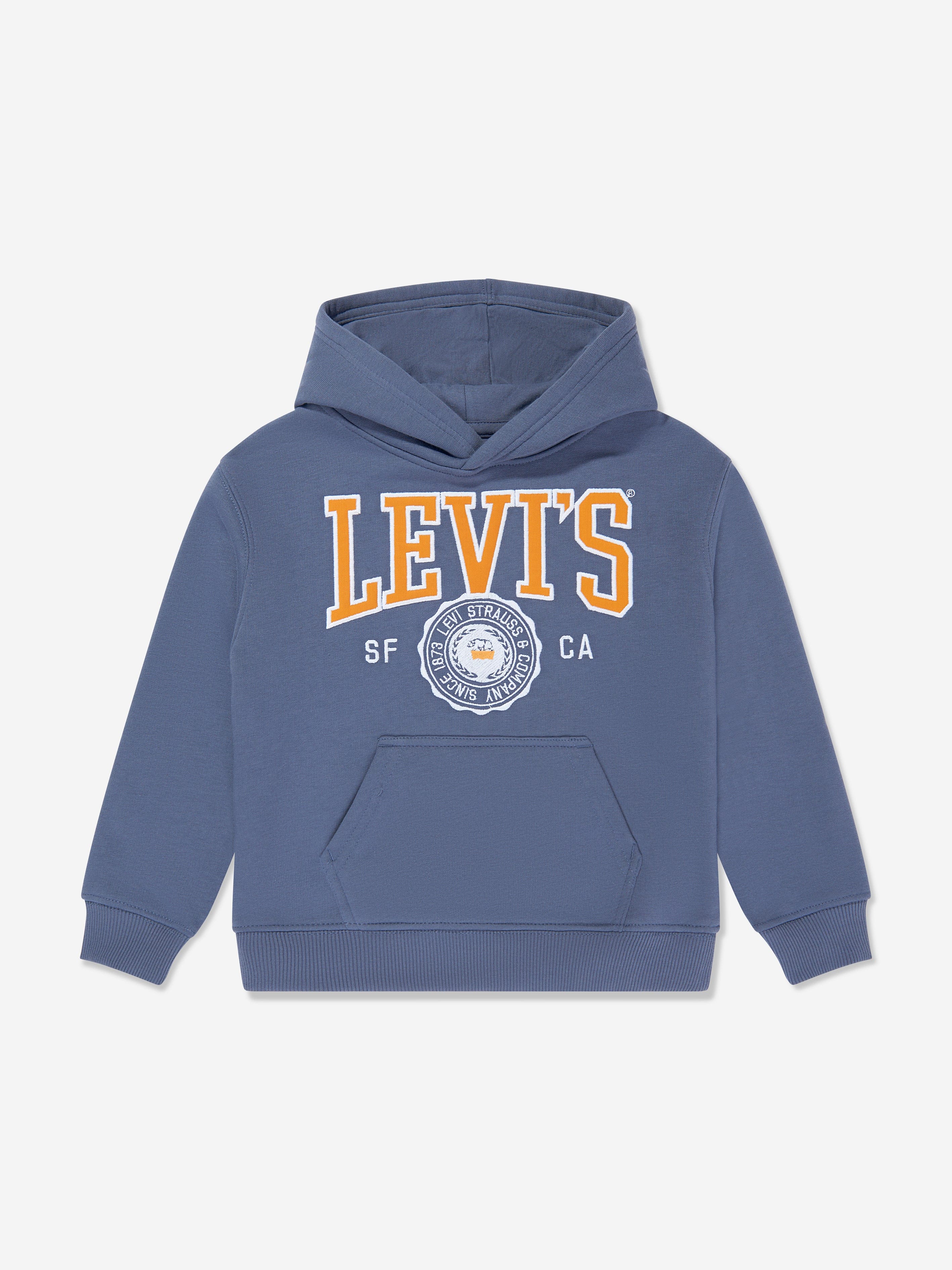 Boys Sporty Hoodie in Blue Find Great For Sale