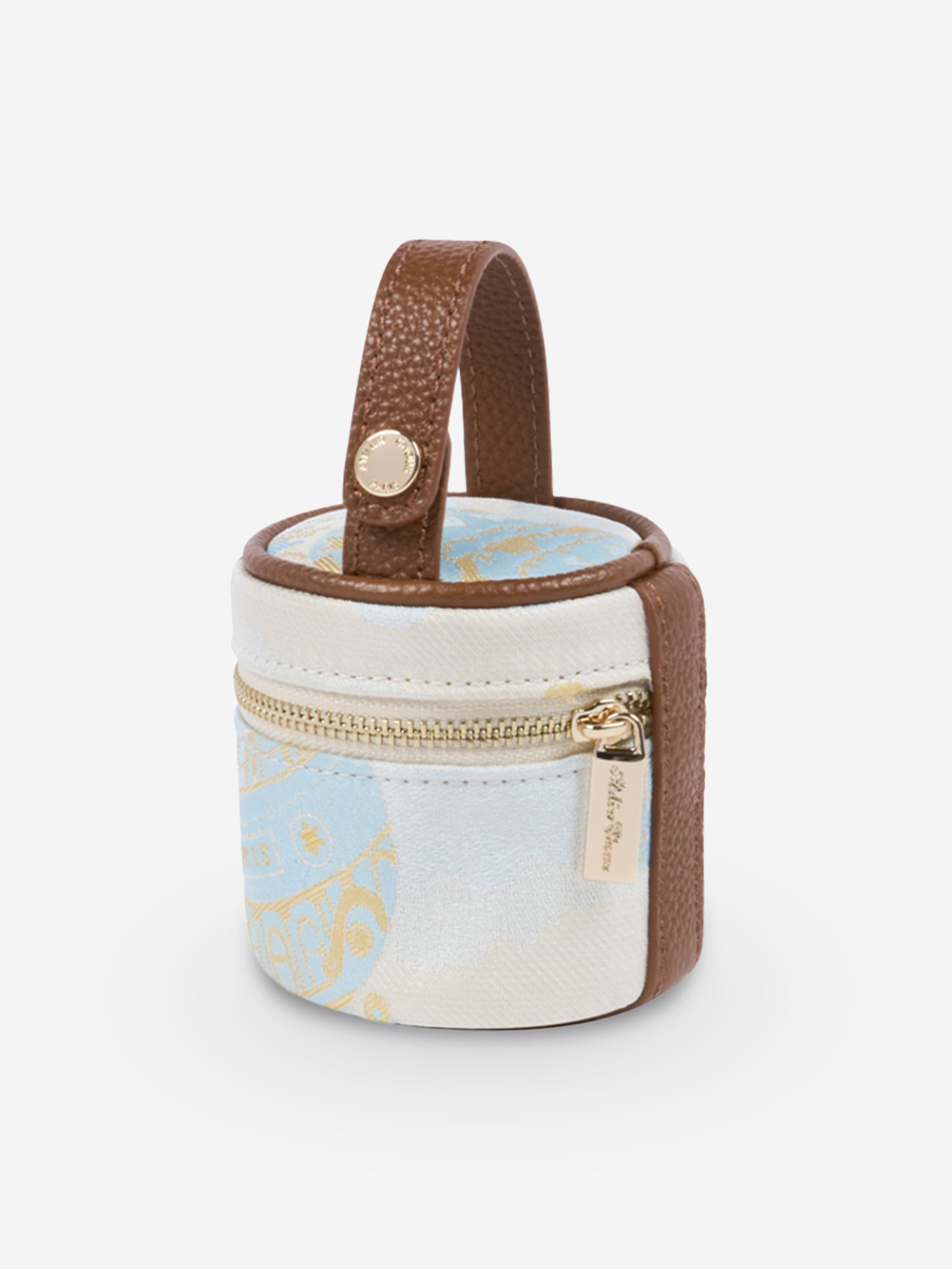 Atelier Choux Baby Boys Hot Air Balloons Dummy Case in Blue (7.5cm) Outlet Shop