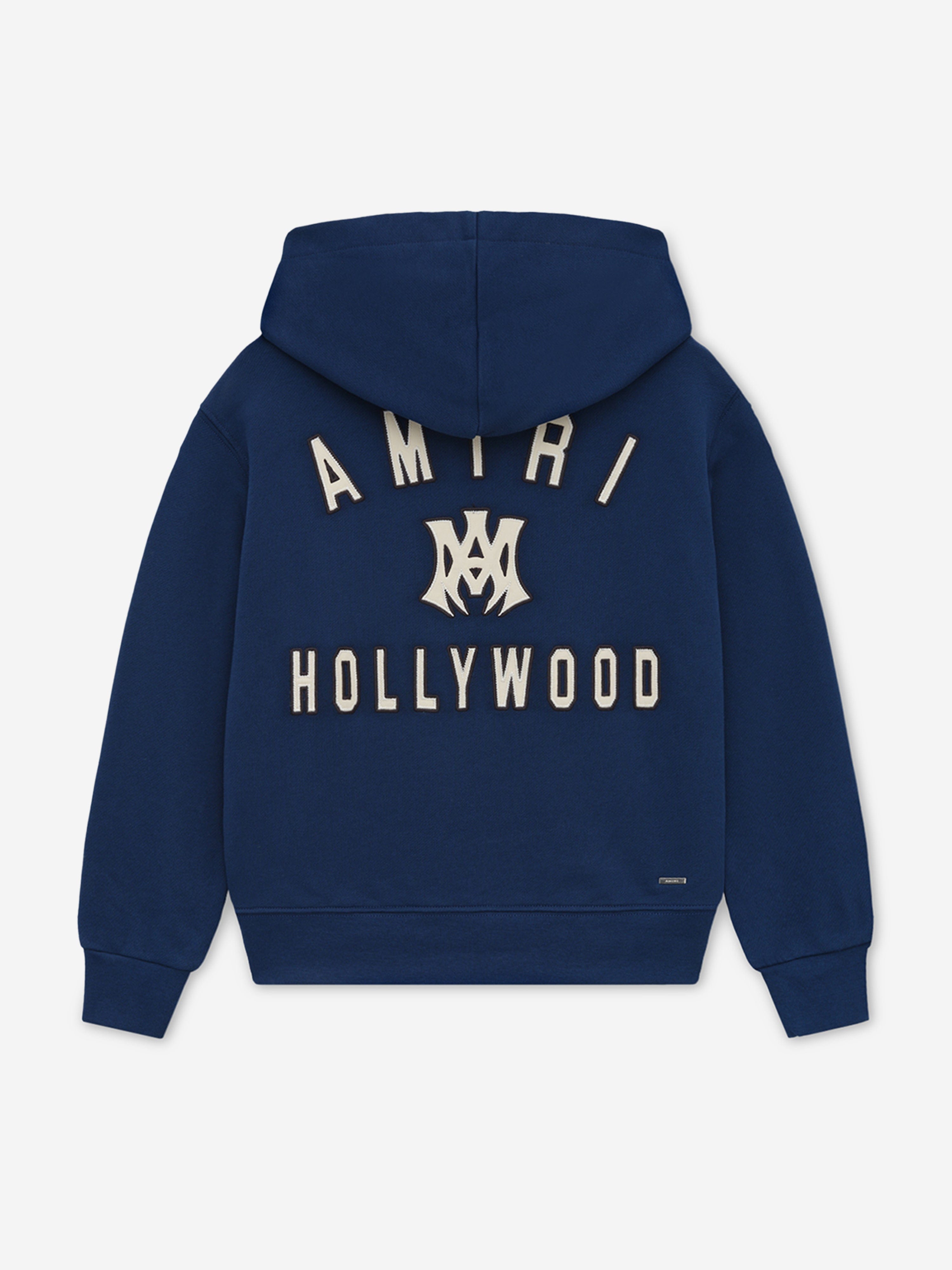 Kids MA Hollywood Hoodie in Navy Visit New