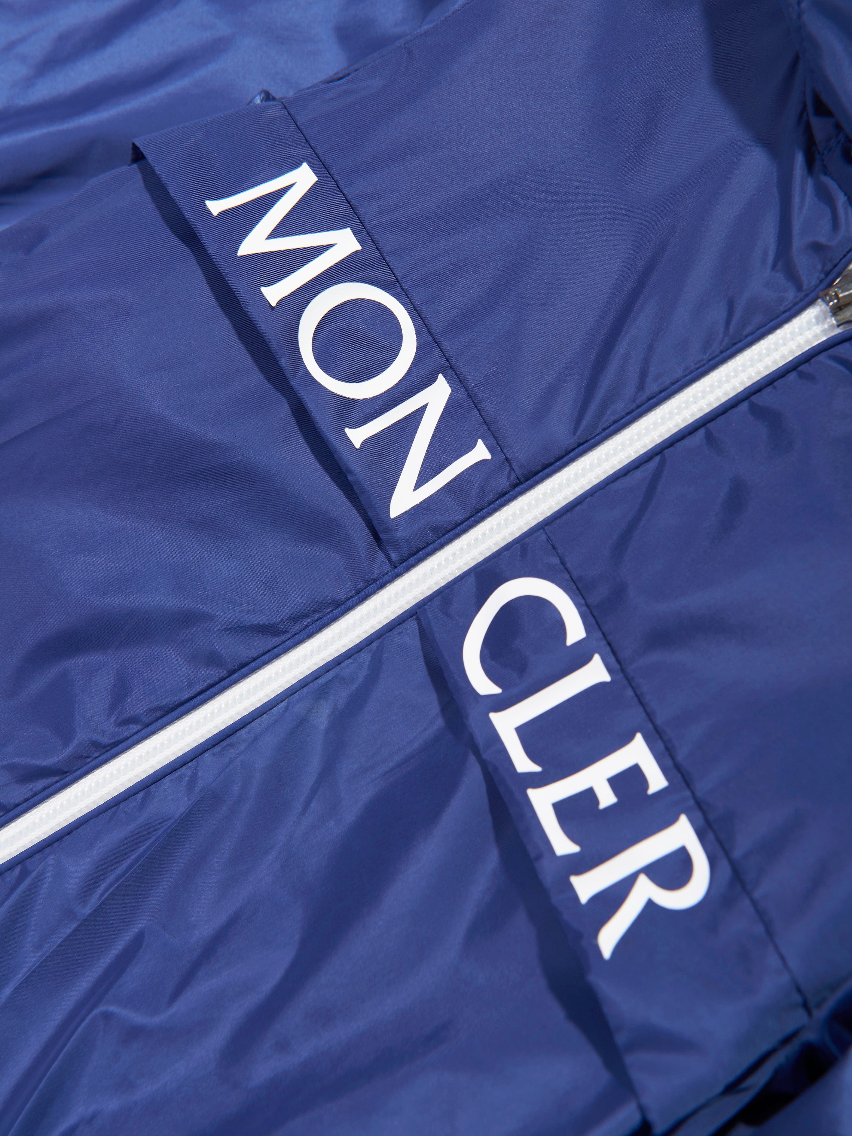 Moncler Enfant Baby Erdvile Jacket in Blue Cheap Extremely