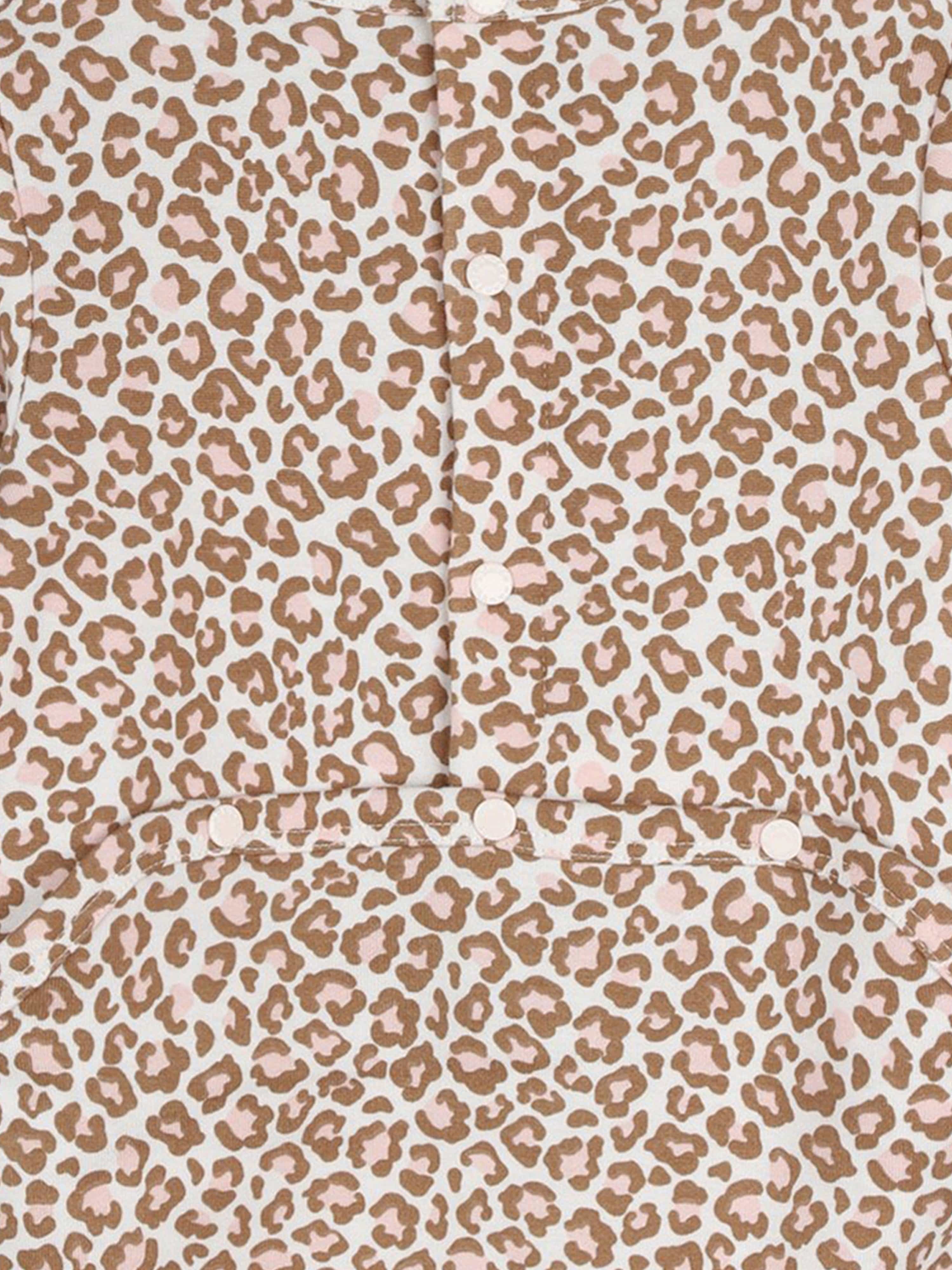 KENZO Baby Girls Leopard Babygrow in Pink Outlet 2025 Newest