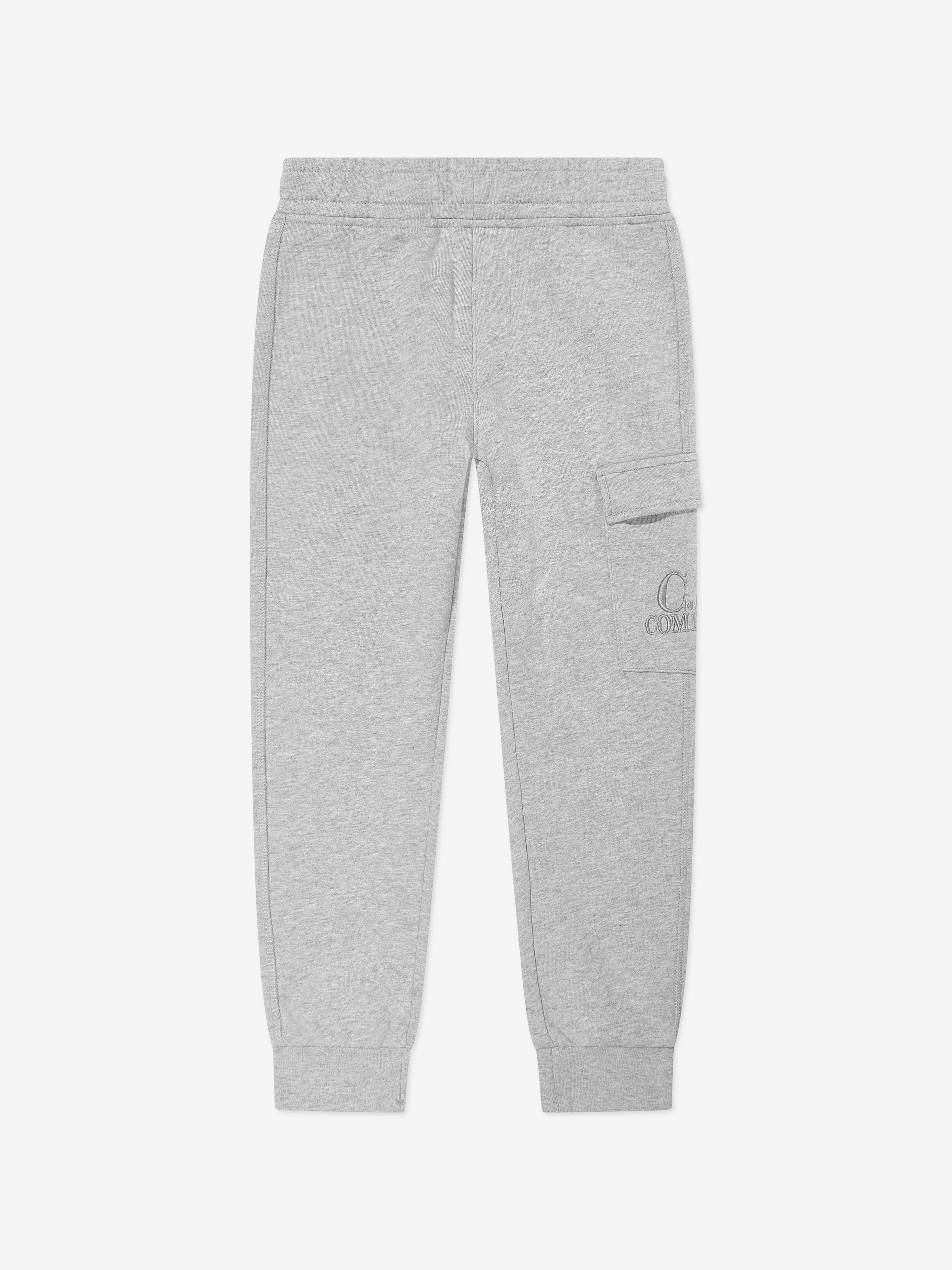 C.P. Company Boys Logo Tracksuit in Grey Sale In China
