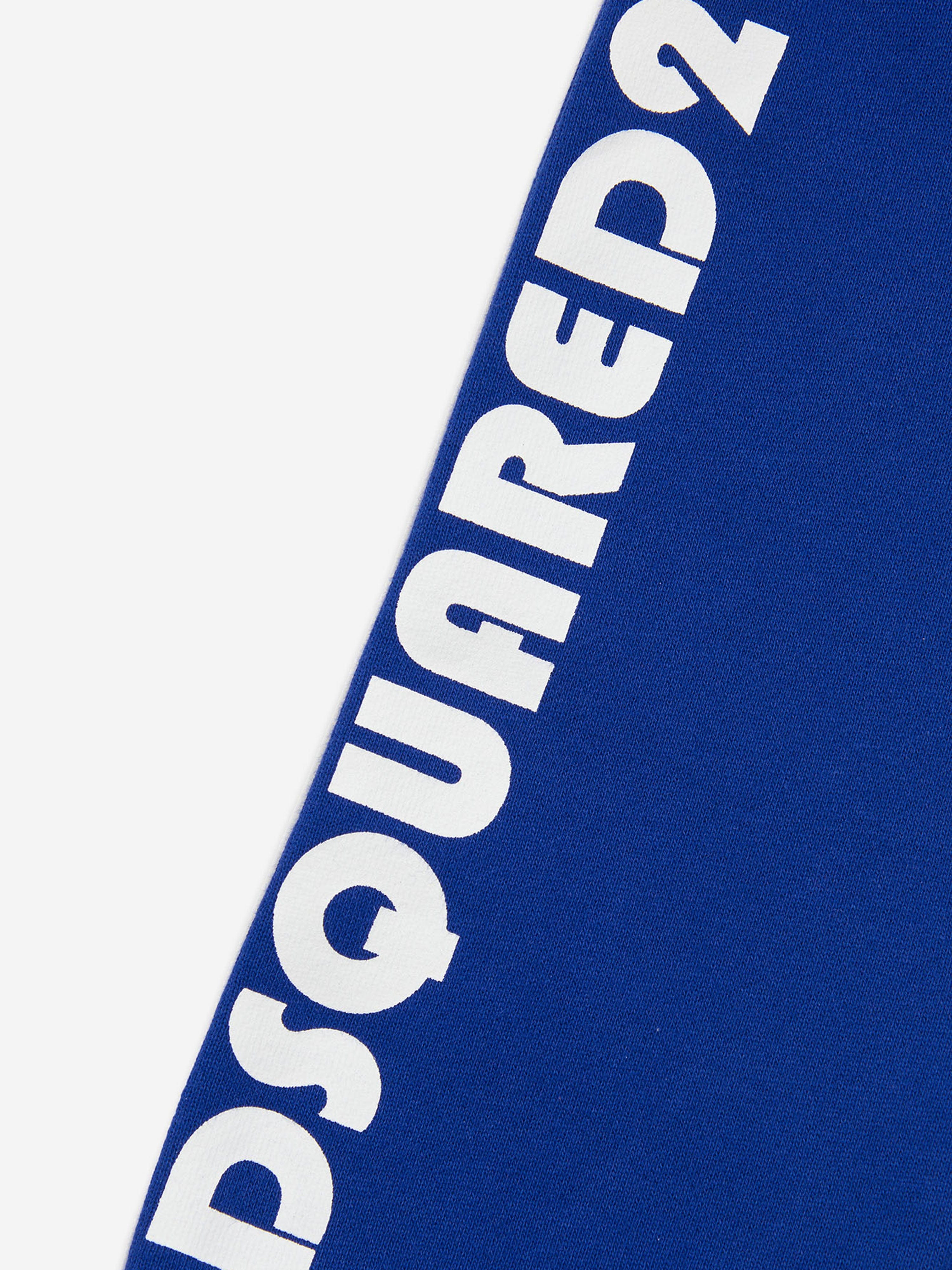 Dsquared2 Kids Logo Joggers in Blue From China Cheap Pice