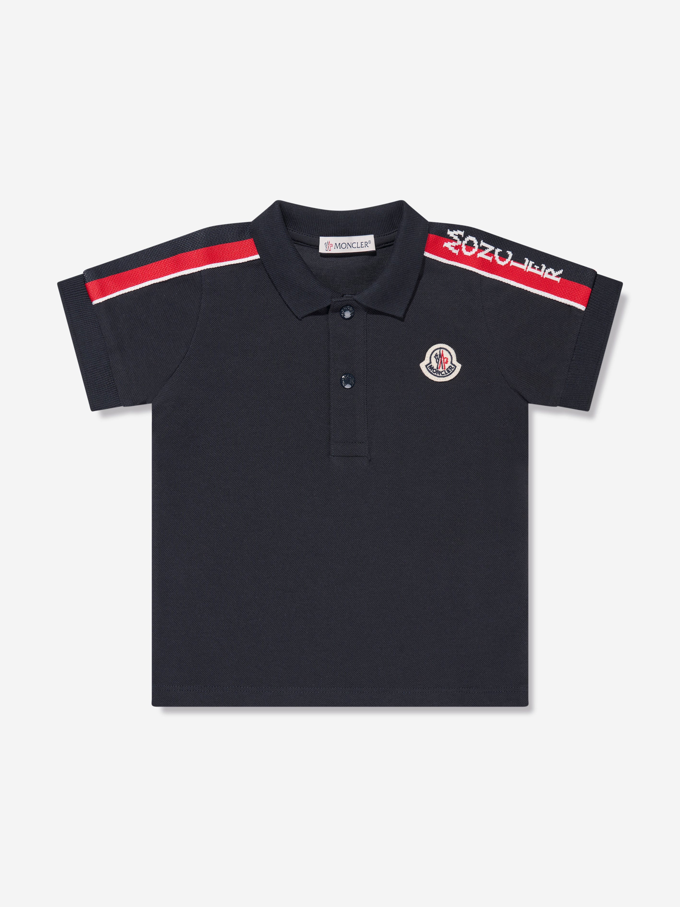Moncler Enfant Baby Boys Polo Shirt in Navy Buy Cheap Discounts