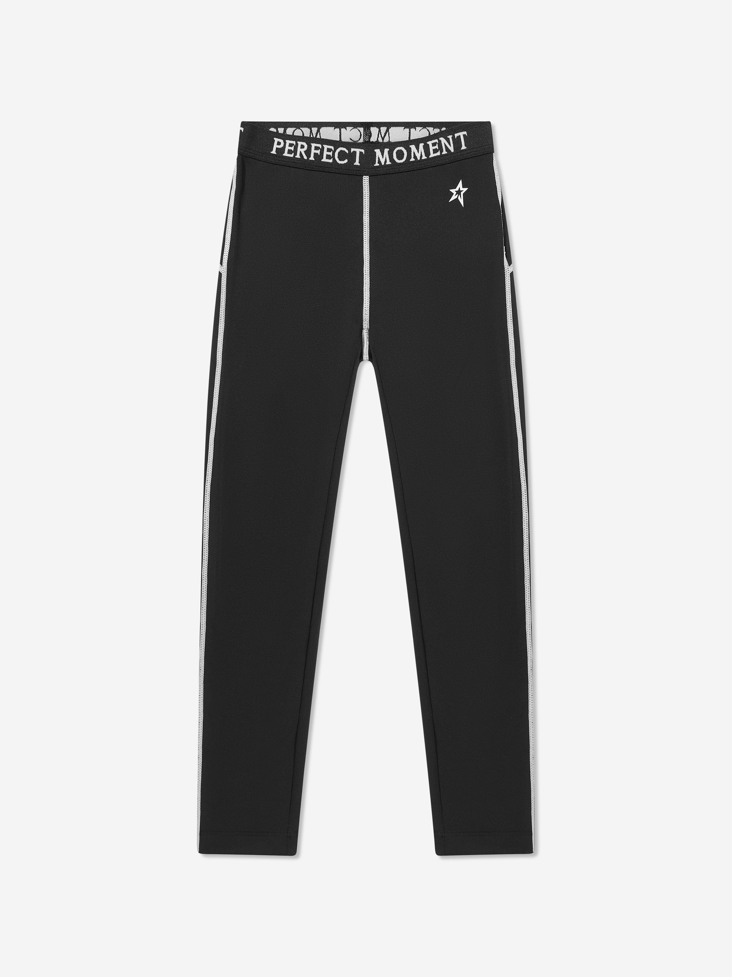 Perfect Moment Kids Thermal Base Layer Leggings in Black Sale Fashion