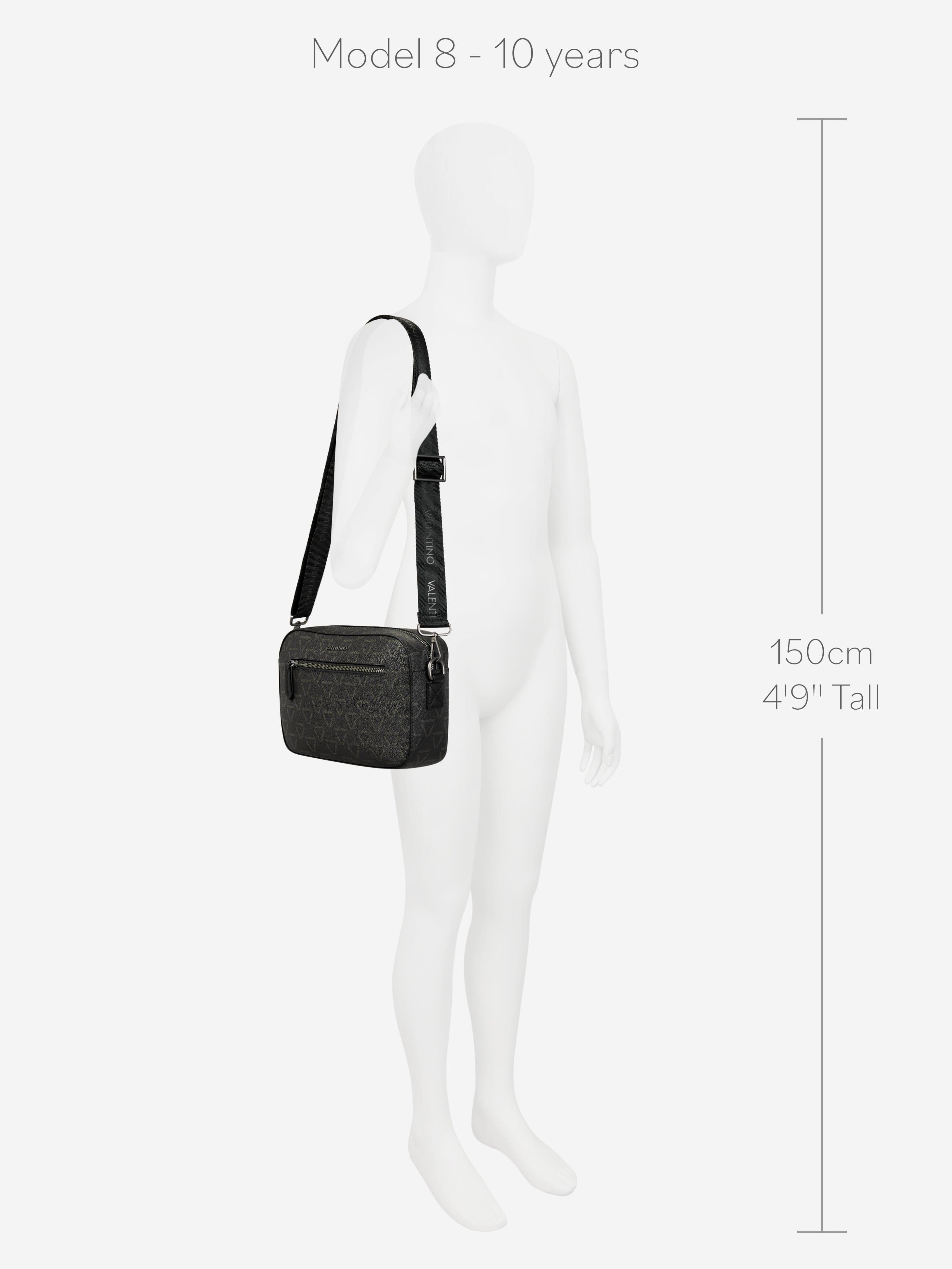 Boys Delta Crossbody Bag in Black (24cm) 2025 New Cheap Pice