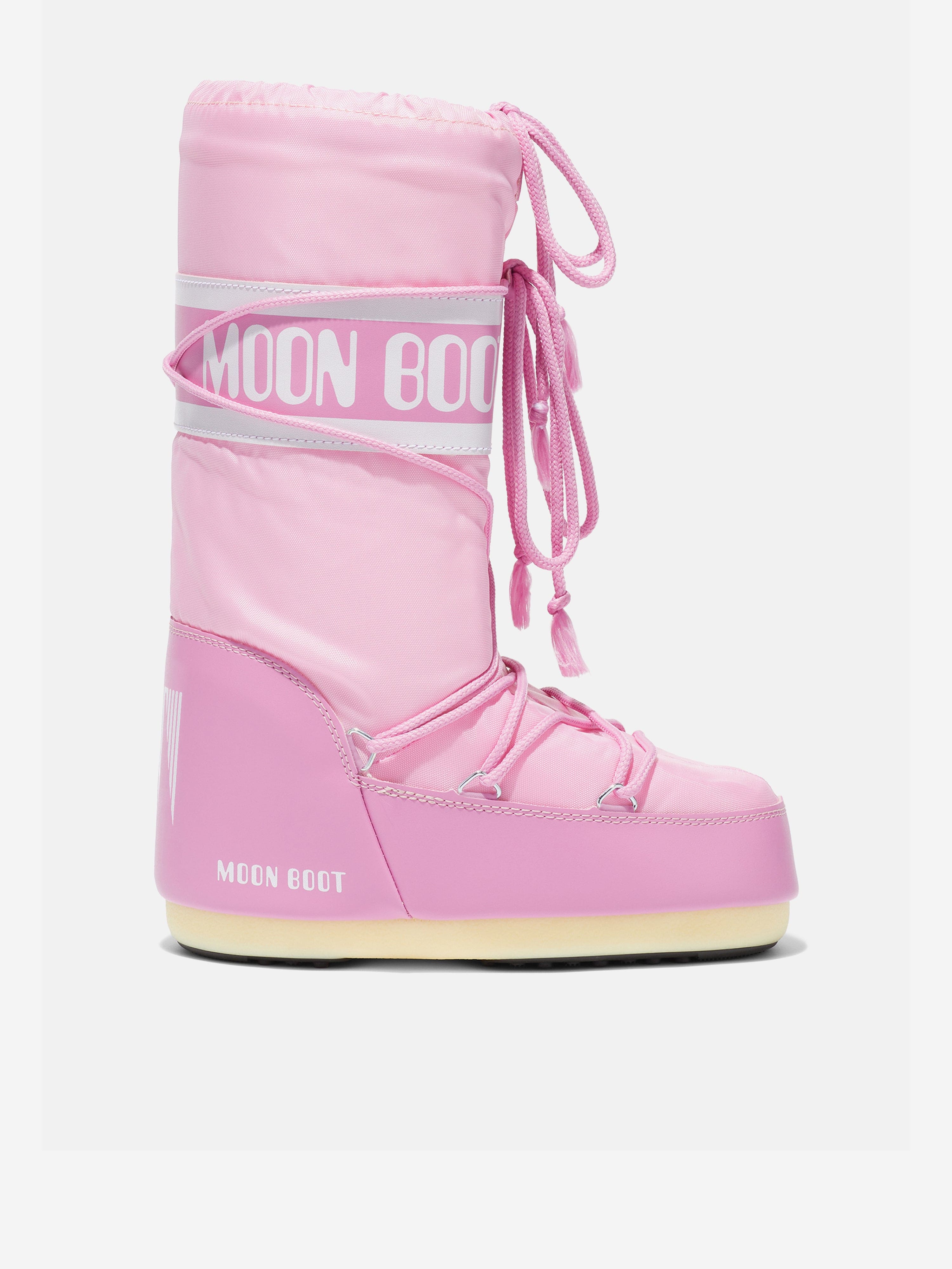Moon Boot Girls Icon Boots in Pink Cheap Pictures