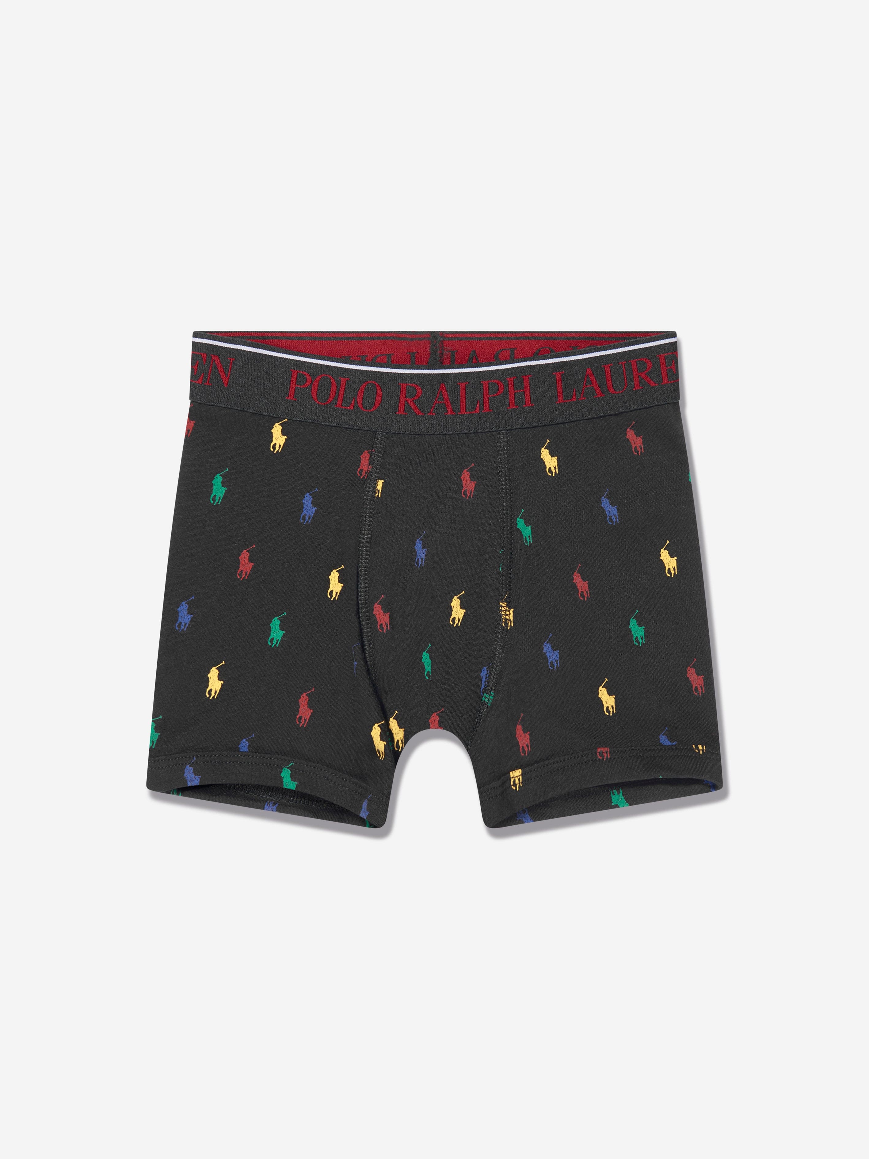 Ralph Lauren Boys 3 Pack Boxer Shorts Set in Multicolour Clearance Pictures