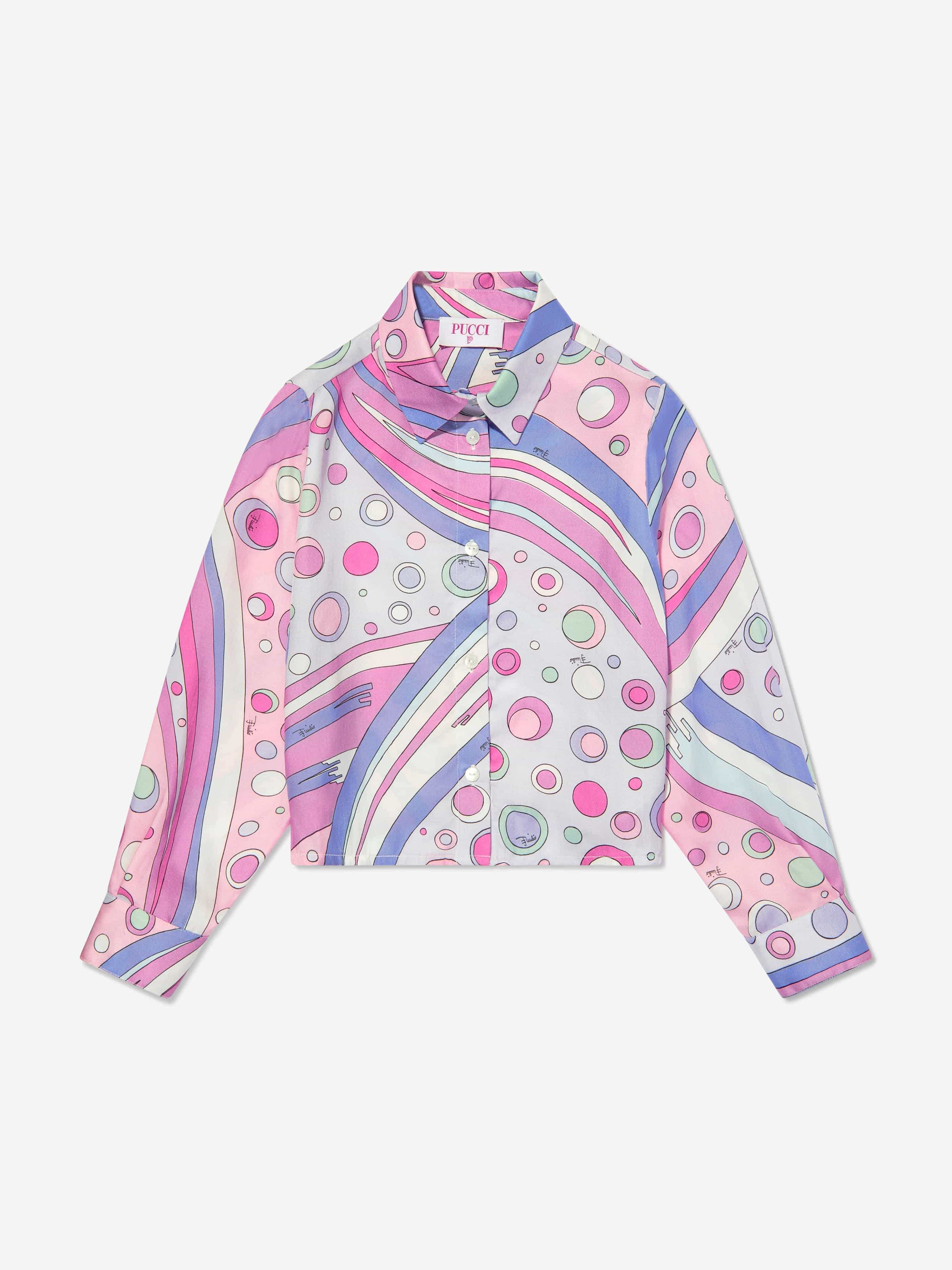 Girls Fontane Print Blouse in Pink Free Shipping Buy
