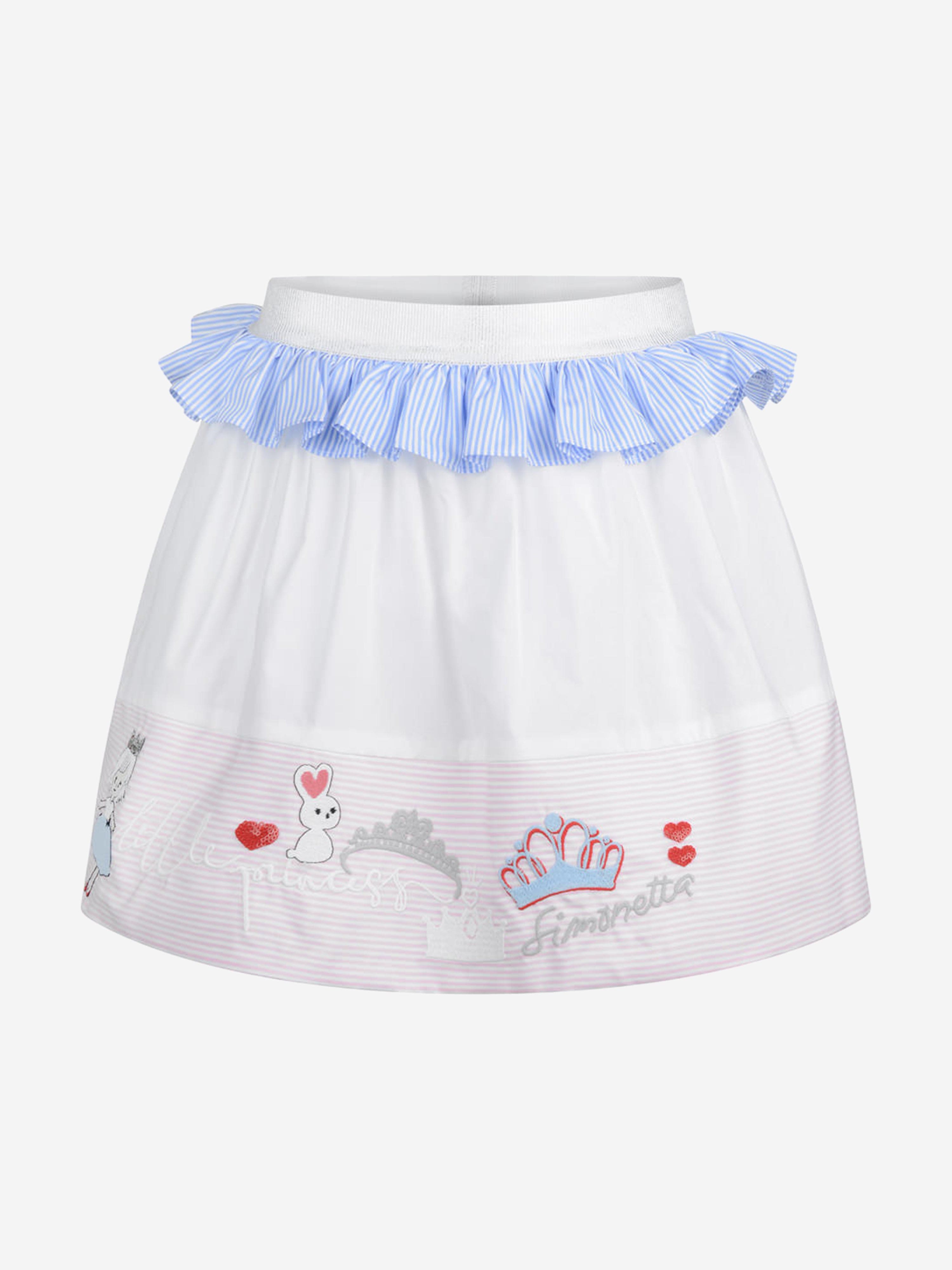 Simonetta Cotton Princess Skirt With Credit Card For Sale