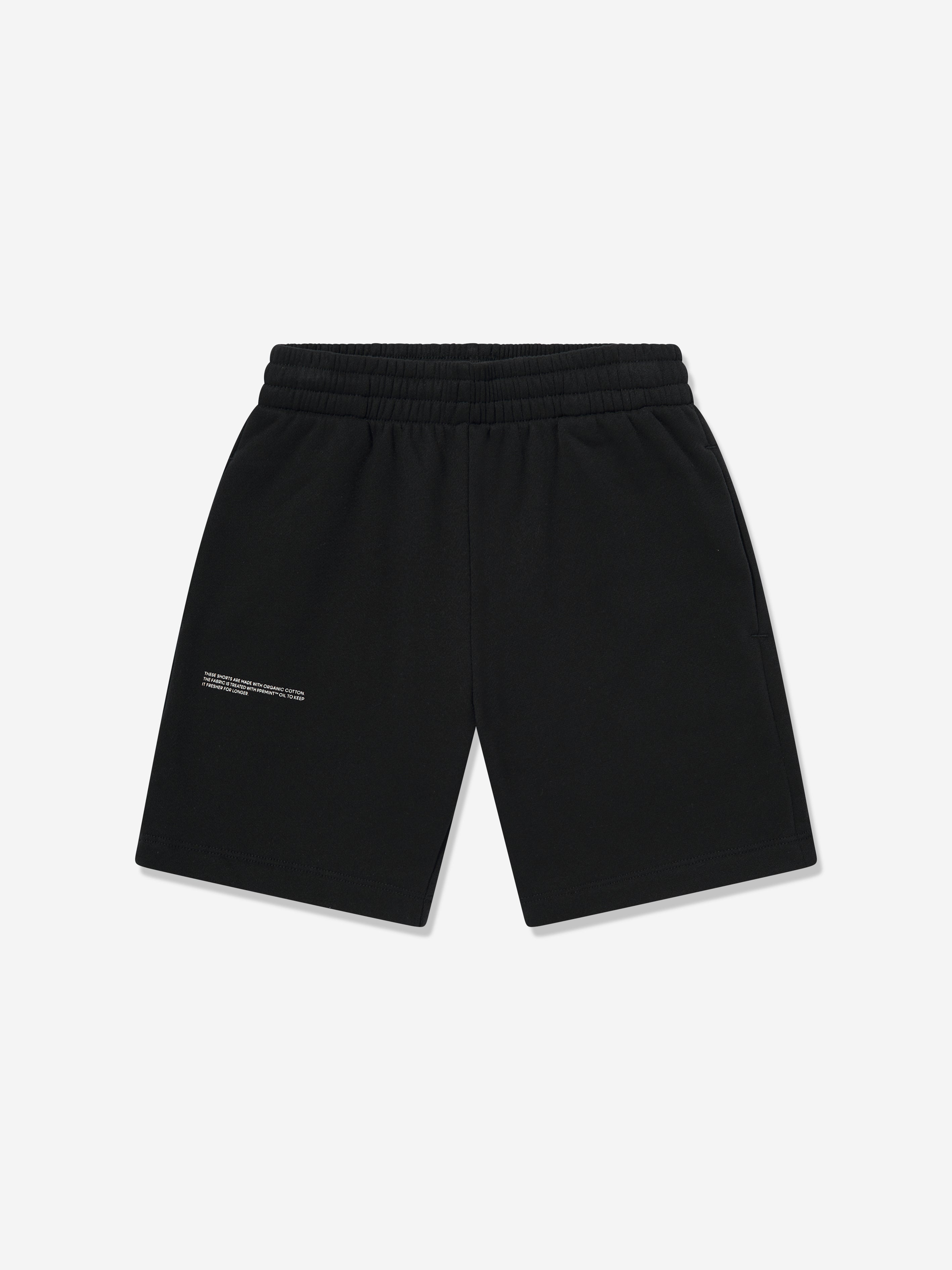 PANGAIA Kids 365 Midweight Long Shorts in Black Buy Cheap Many Kinds Of