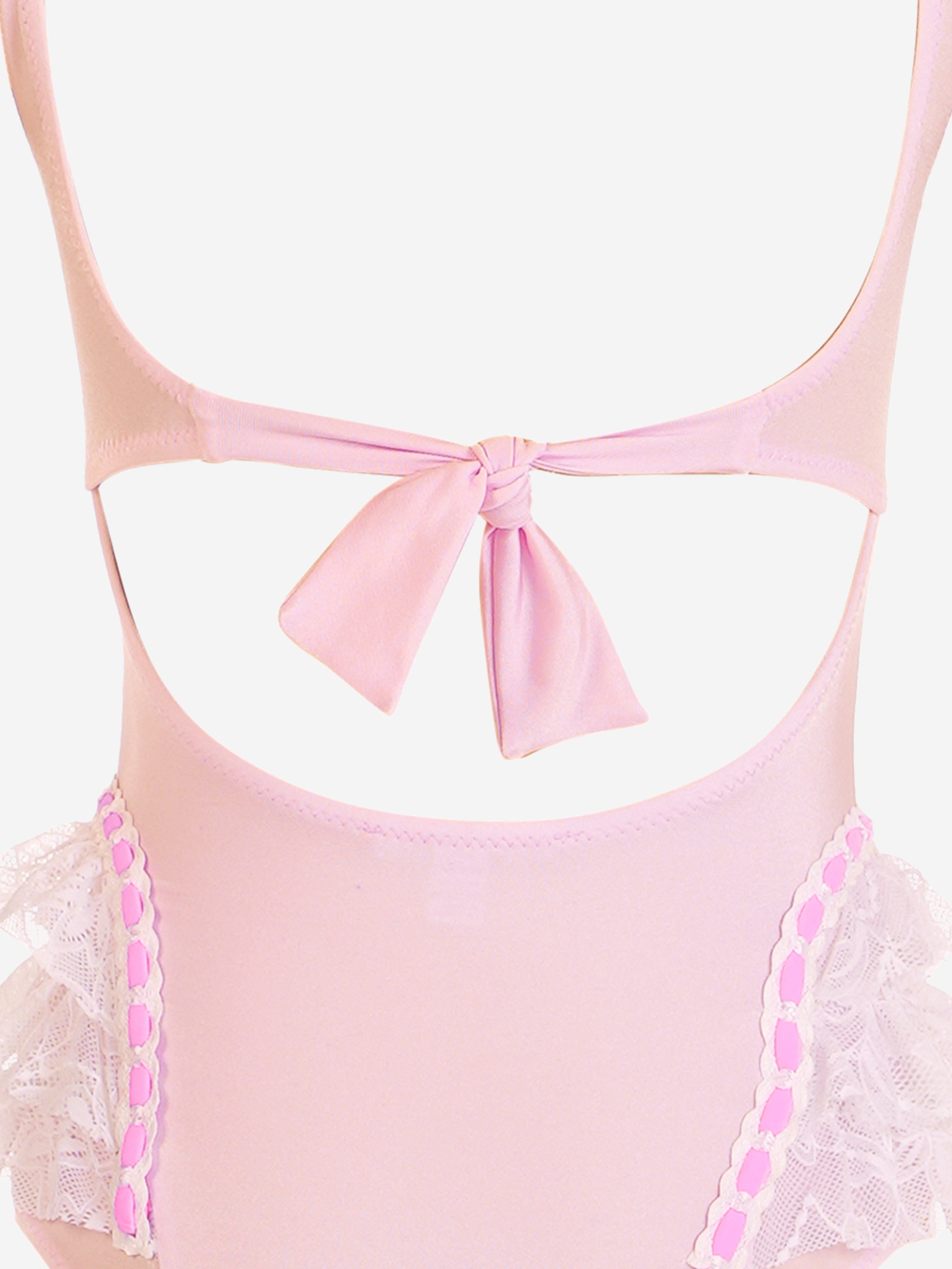 Girls Giulia Swimsuit in Pink Original Online