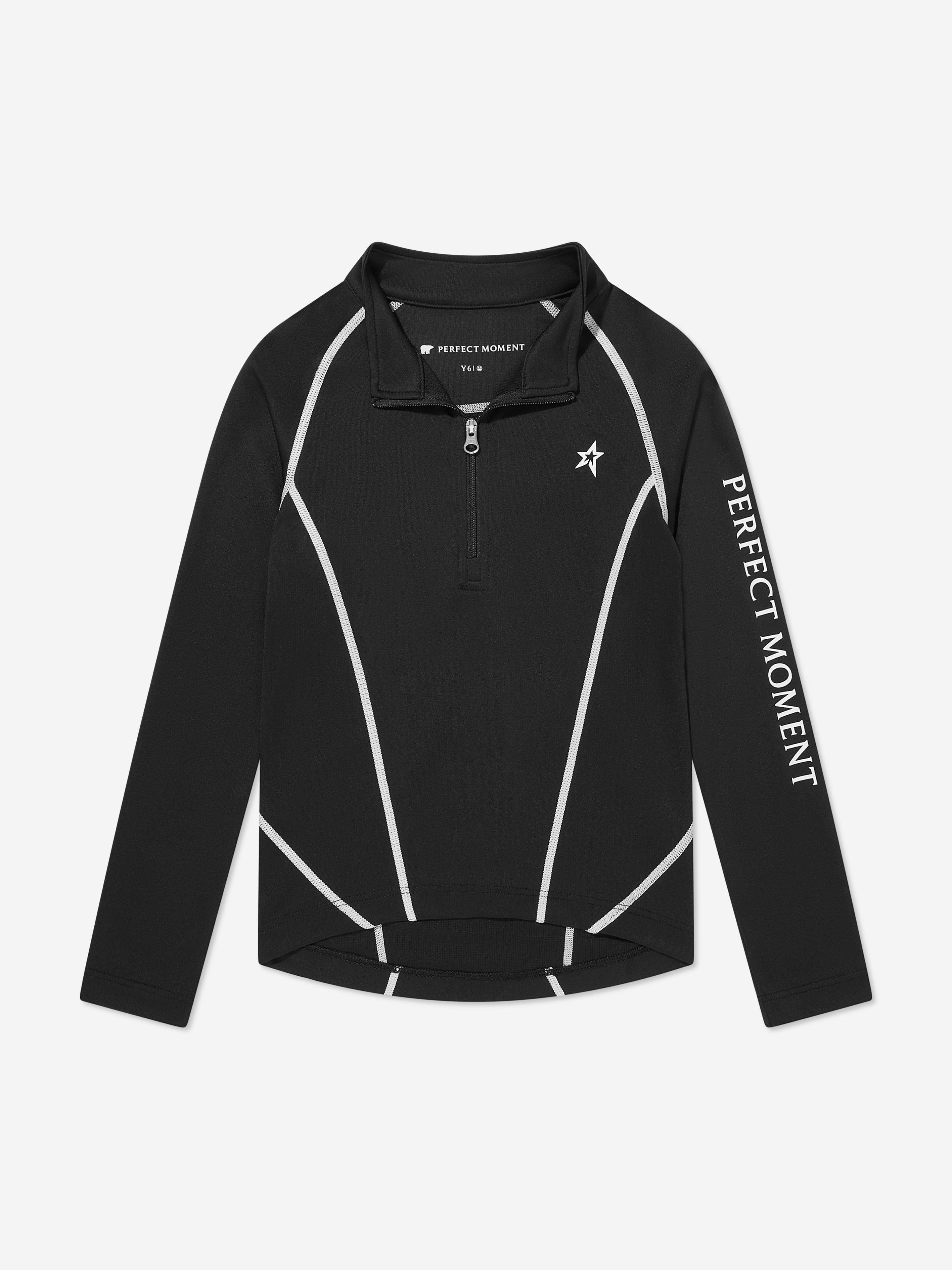 Perfect Moment Kids Thermal Top in Black Visit Online