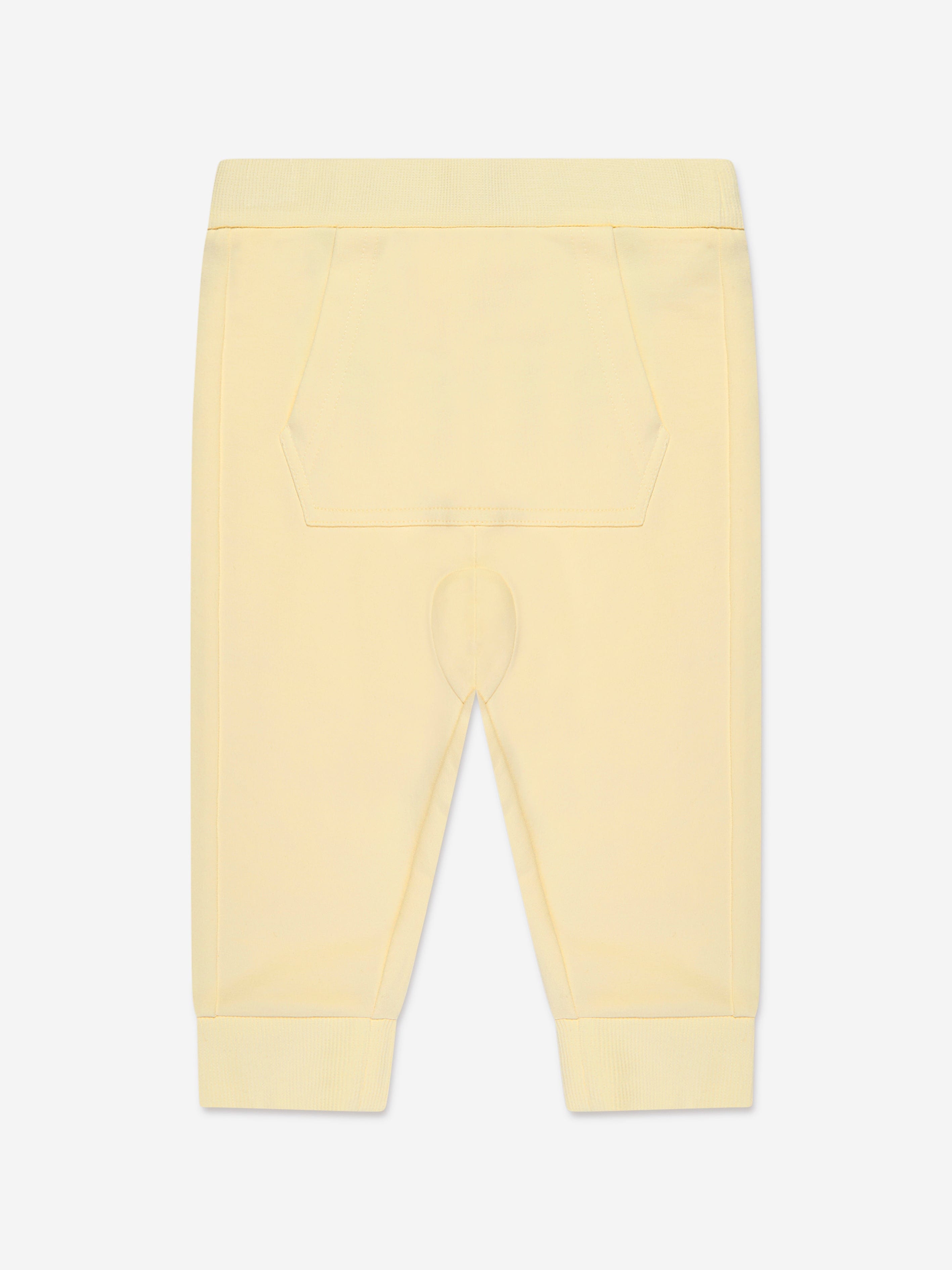 Moncler Enfant Baby Boys Logo Tracksuit in Yellow Official Site