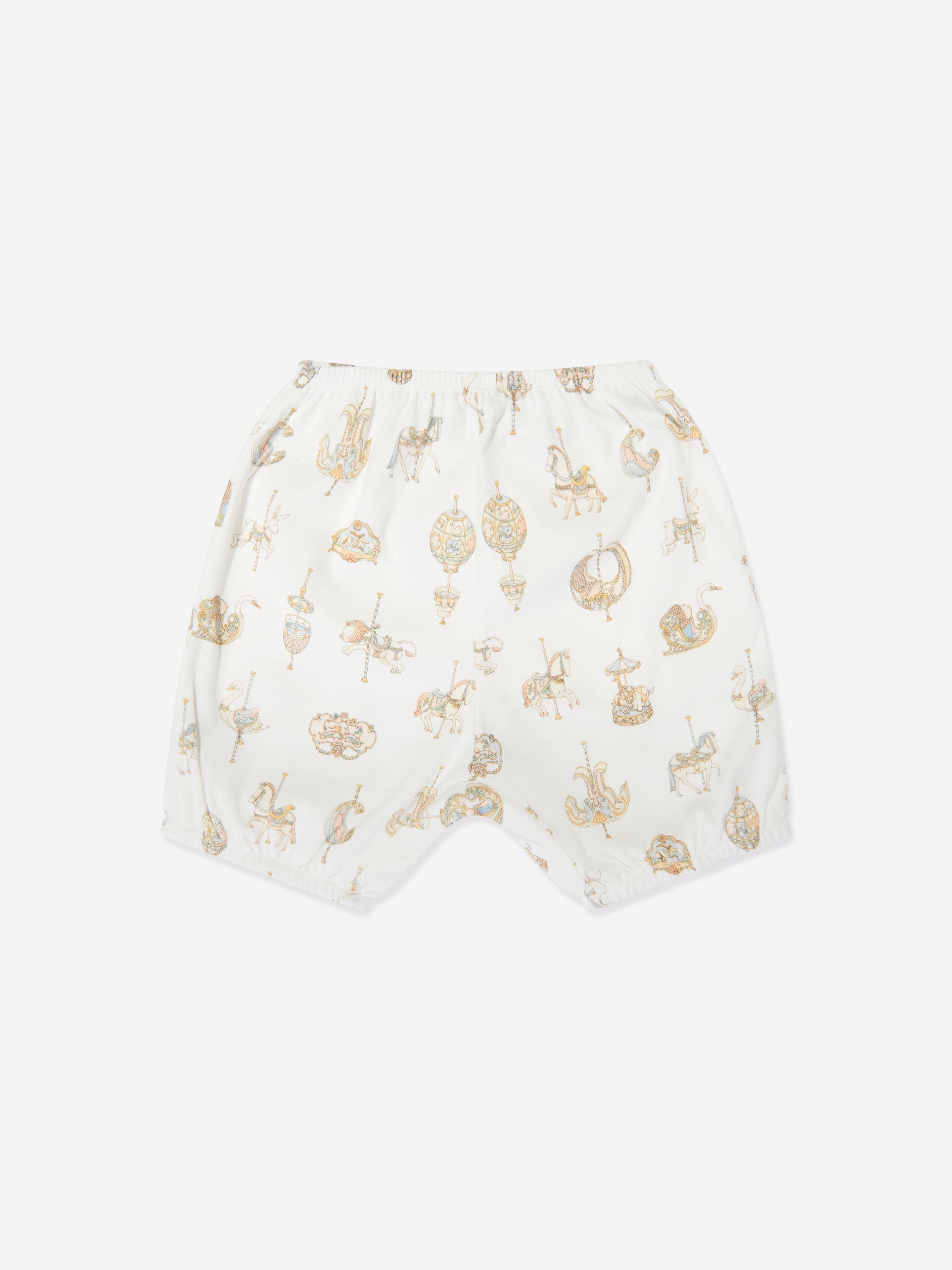 Atelier Choux Baby Carousel Bloomers in White Sale Authentic