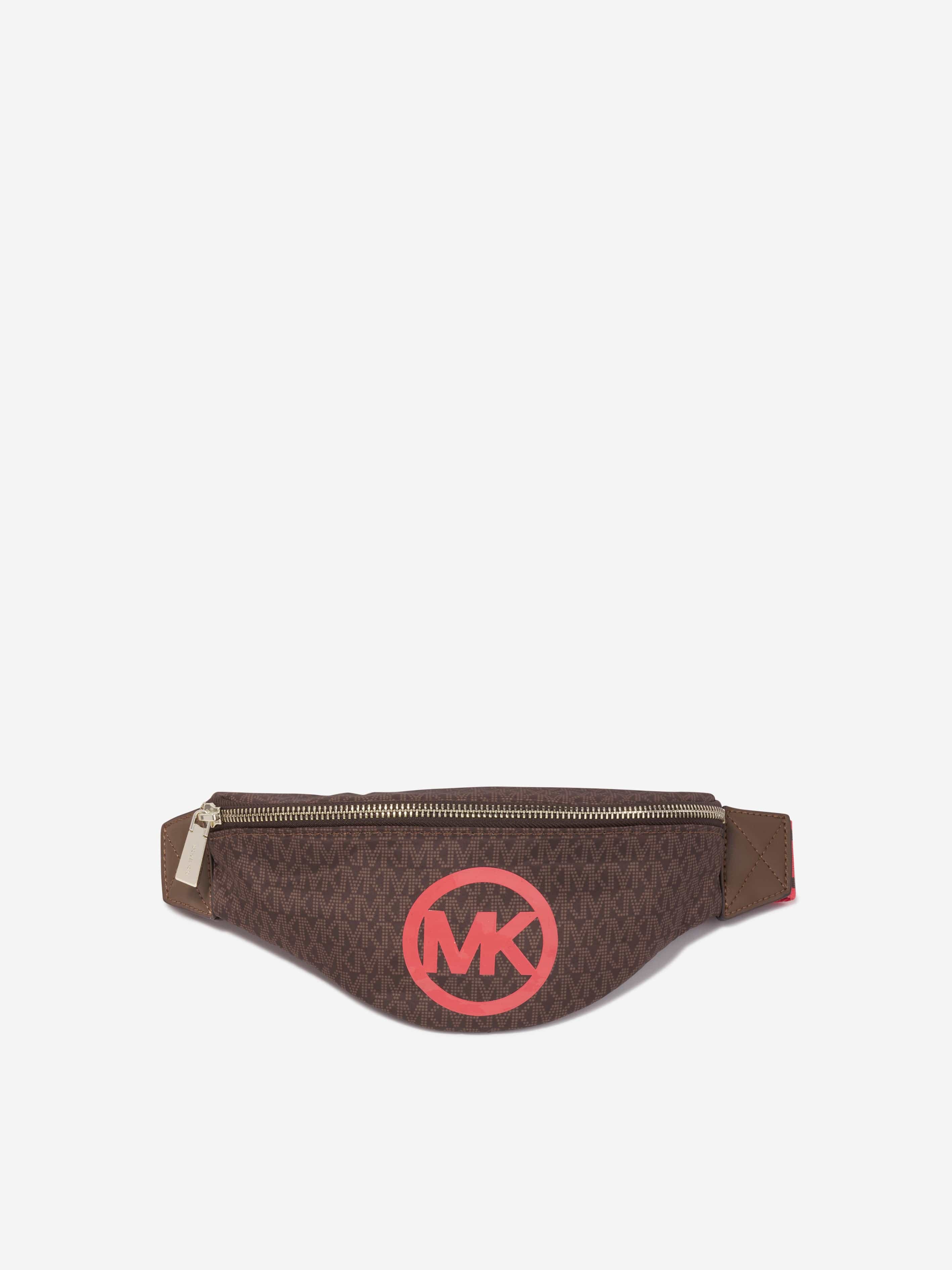 Michael Kors Girls Logo Belt Bag in Brown Great Deals Cheap Pice