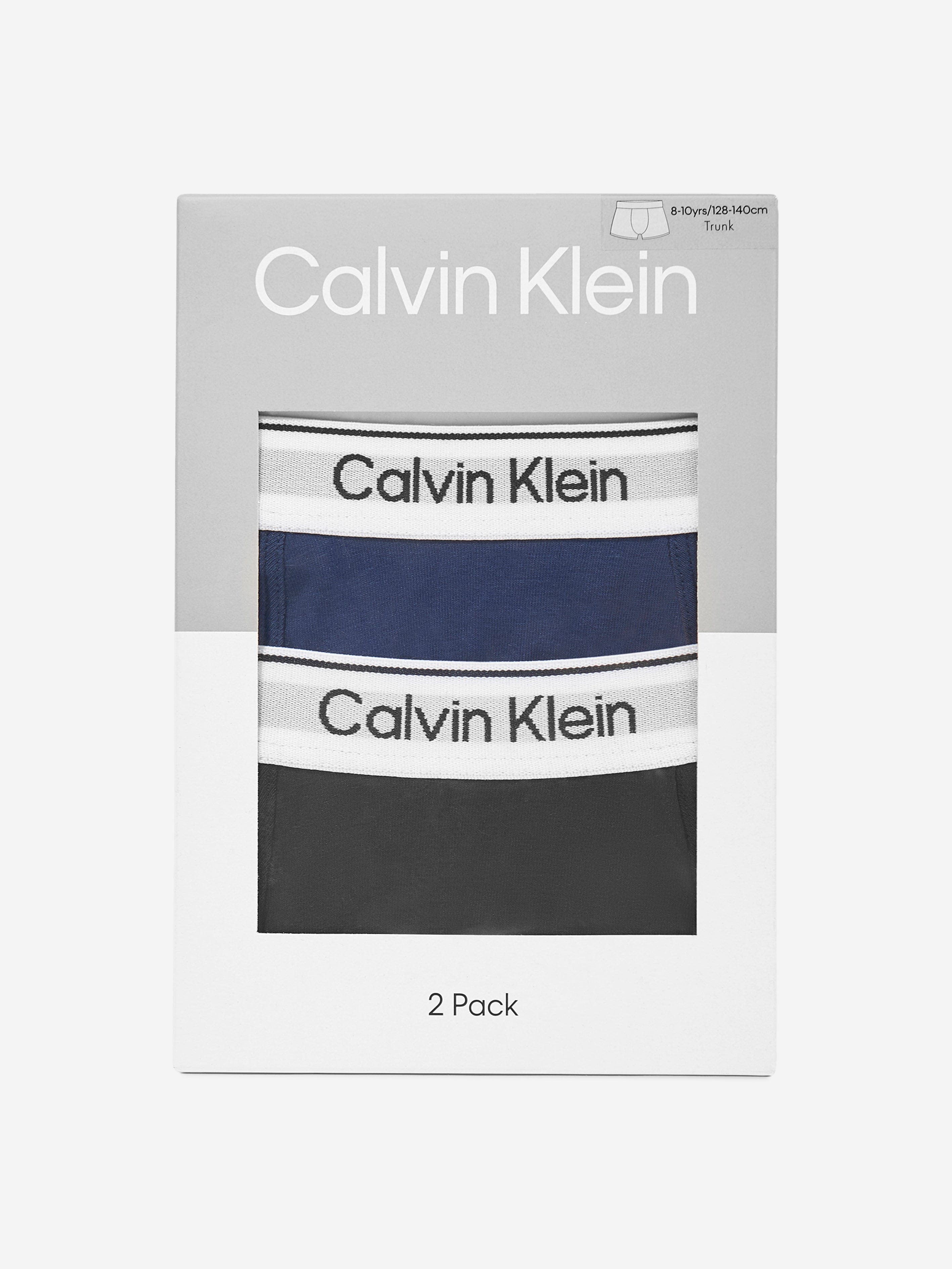 Calvin Klein Boys 2 Pack Boxer Shorts Set in Multicolour Discount Sast