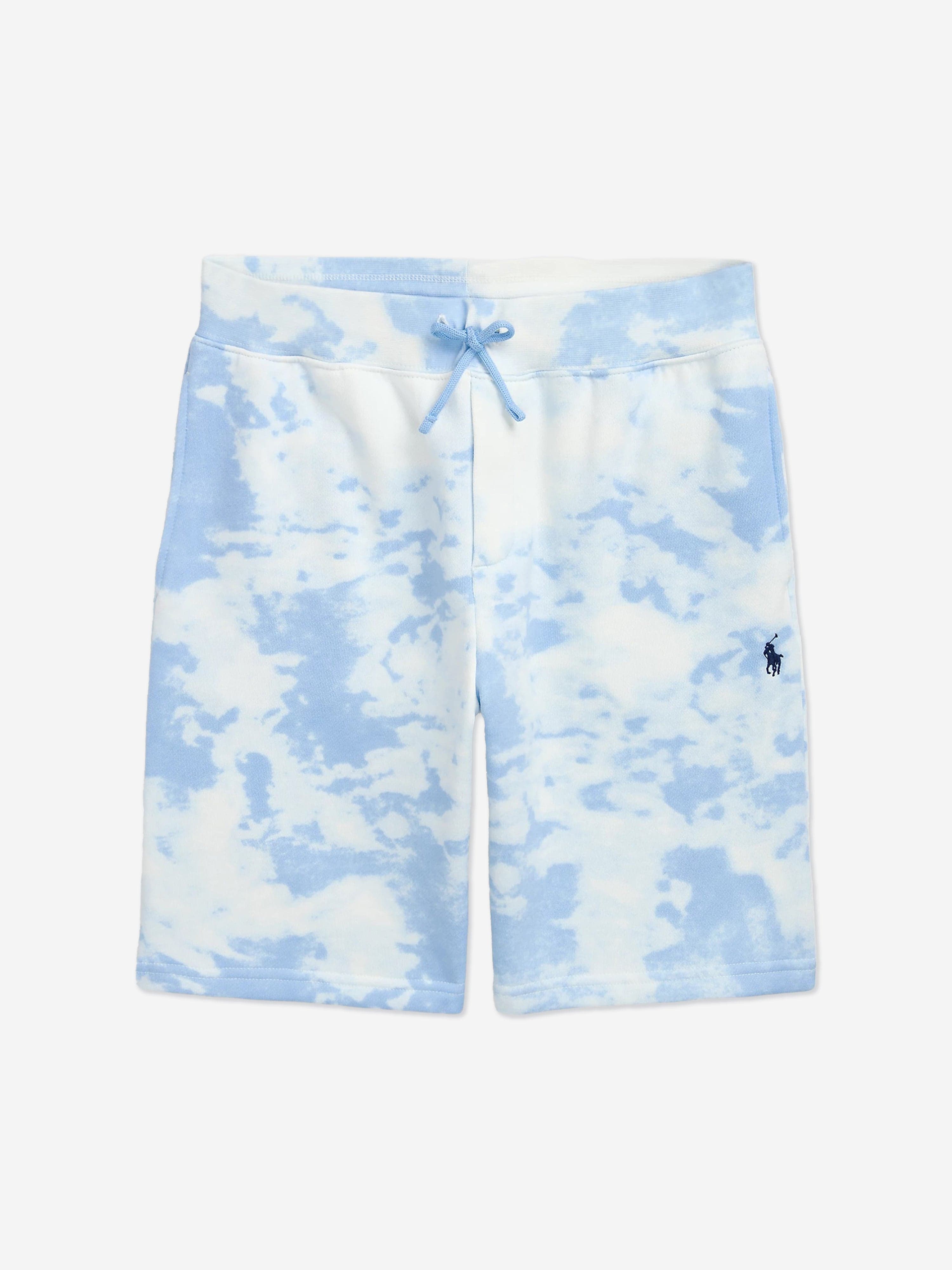 Ralph Lauren Boys Cloud Wash Logo Shorts in Blue Get To Buy Cheap Online