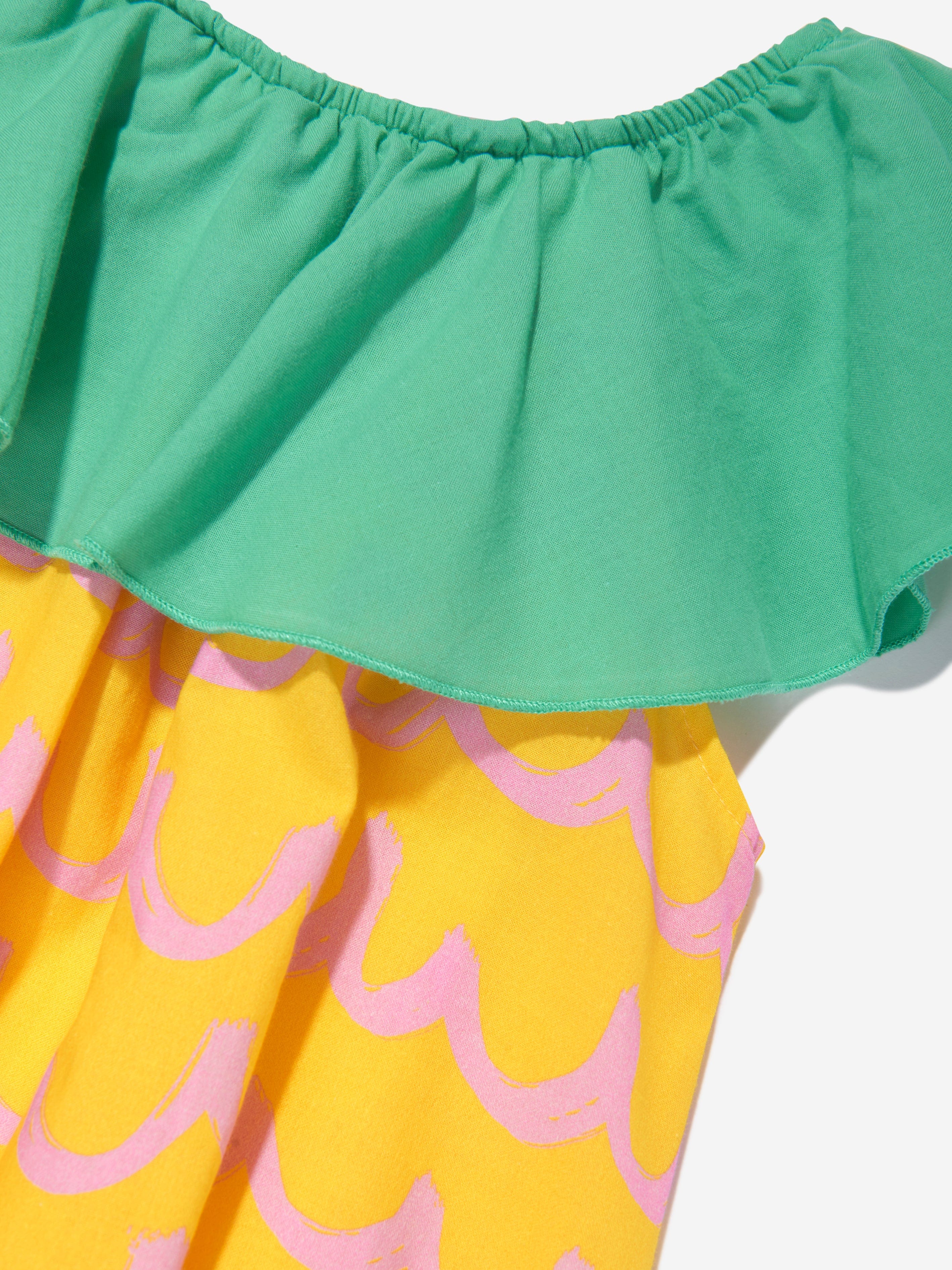 Stella McCartney Girls Pineapple Dress in Yellow Sale Footlocker