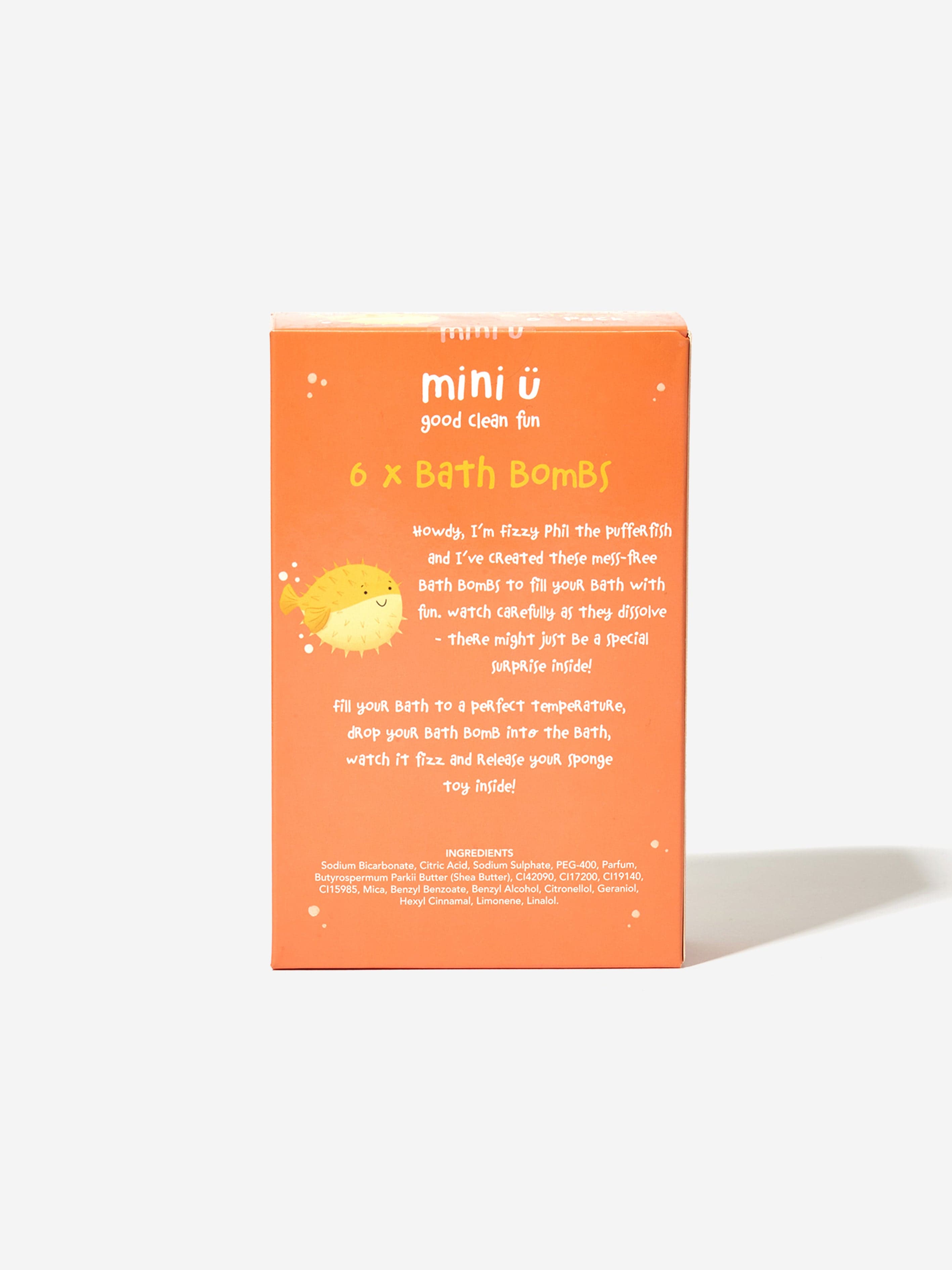Mini U Kids Bath Bombs (6 Pack) in Multicolour Cheap Comfortable