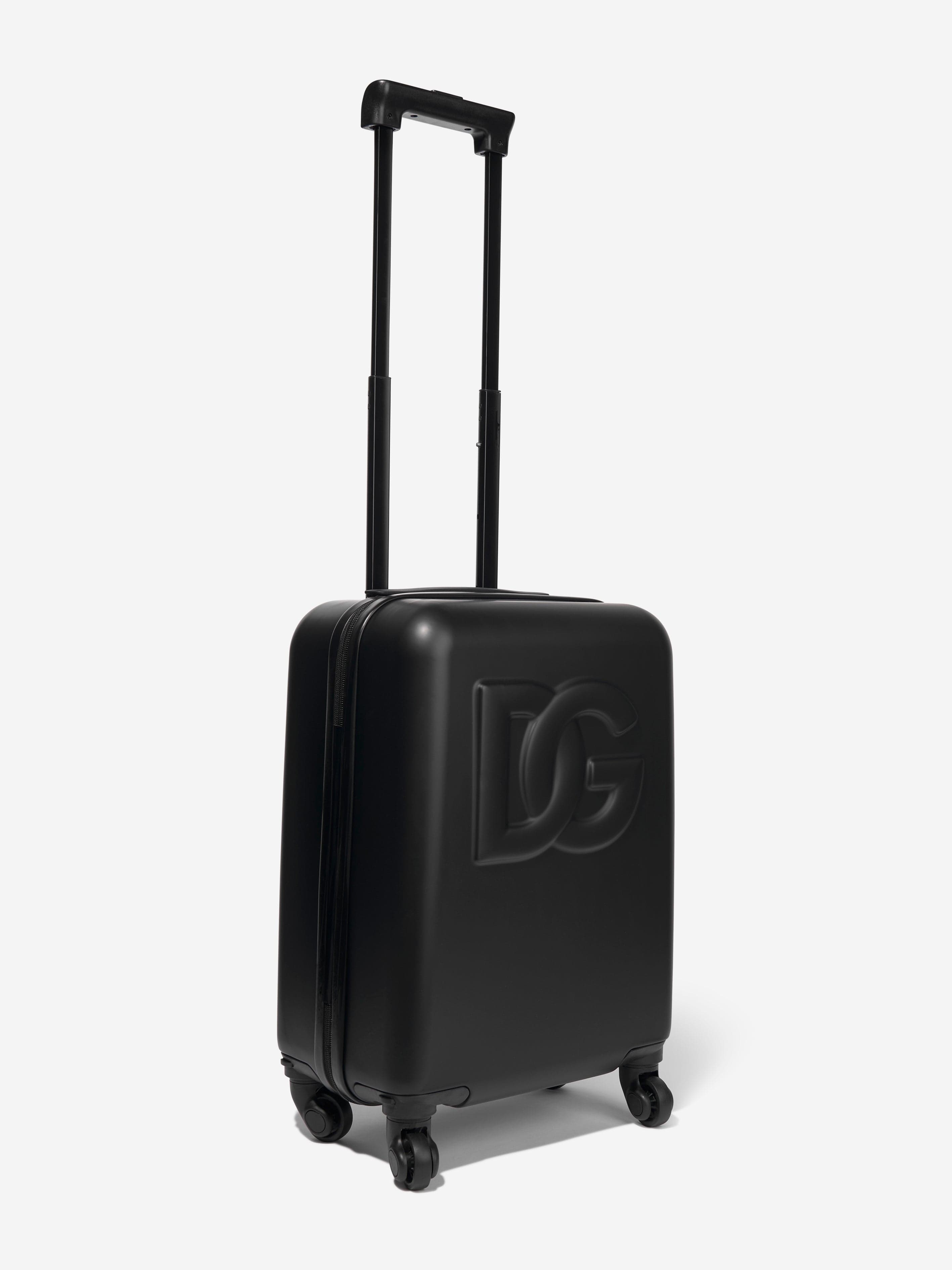 Dolce & Gabbana Boys Four Wheel Suitcase in Black (50cm) Marketable Online