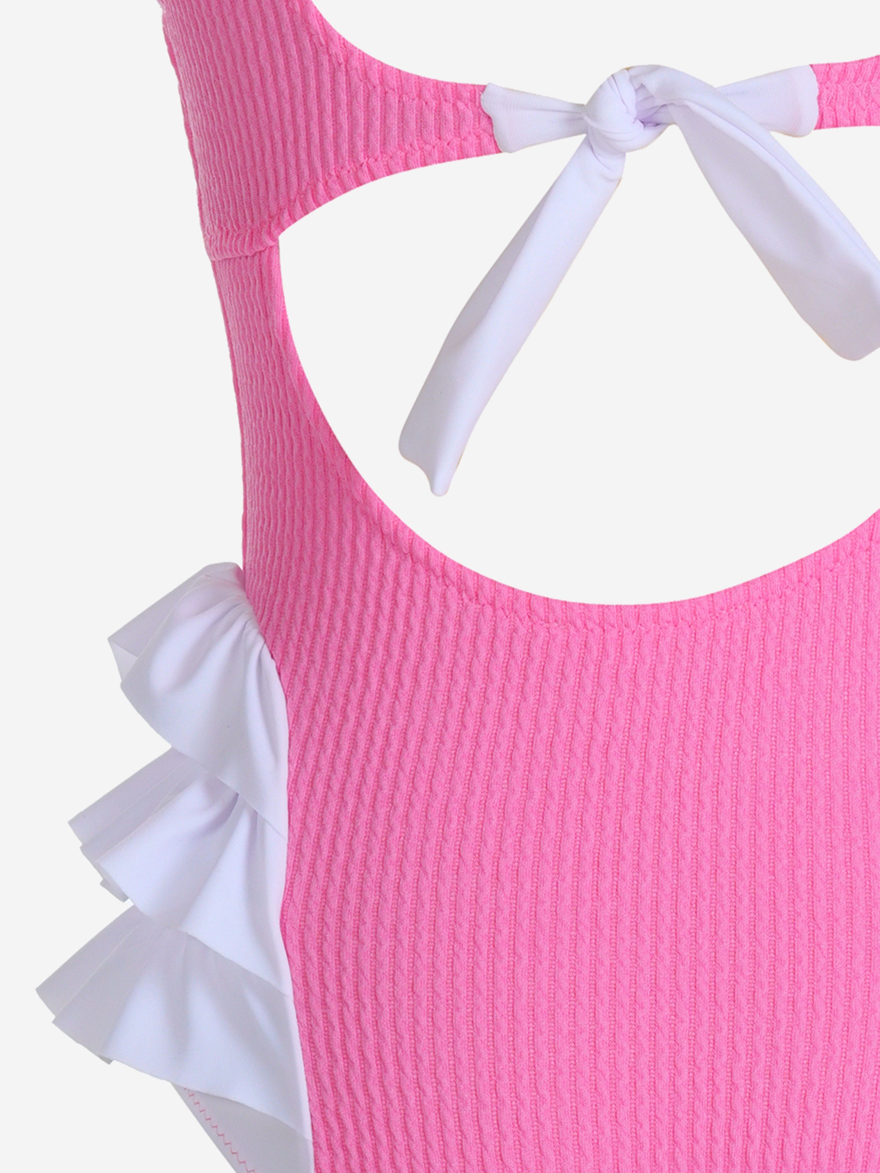 Girls Violet Swimsuit in Pink Clearance Hot Sale