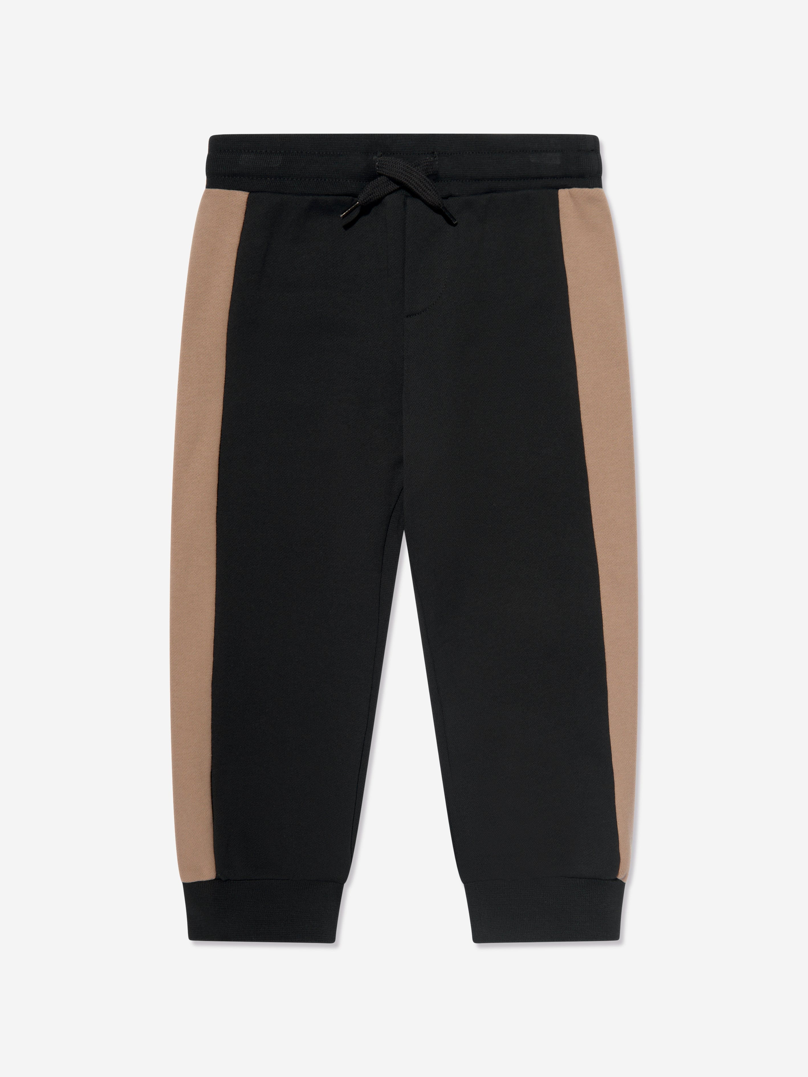 Fendi Kids Logo Joggers in Black Free Shipping For Nice