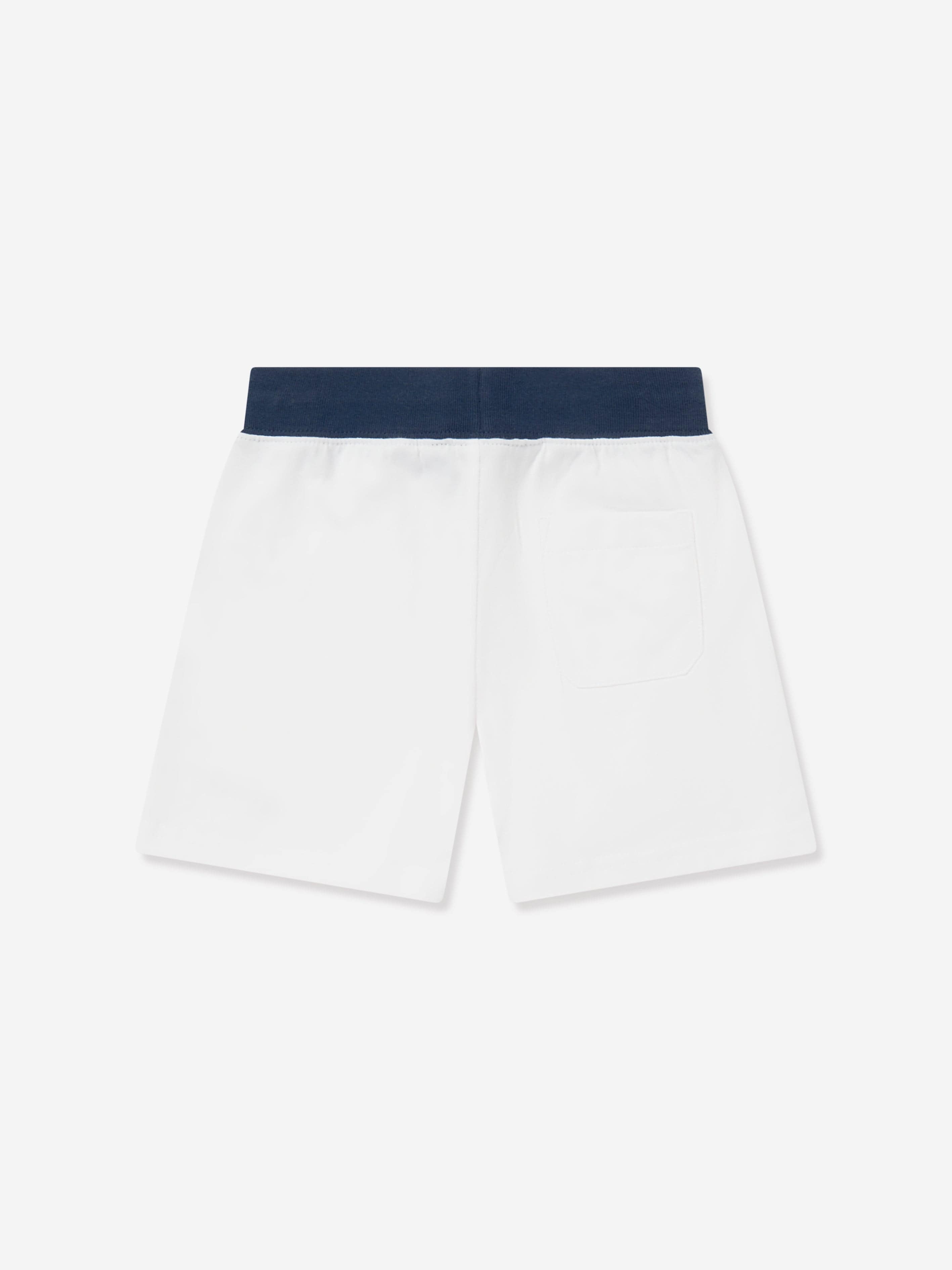 Ralph Lauren Boys Polo Shorts in White For Cheap