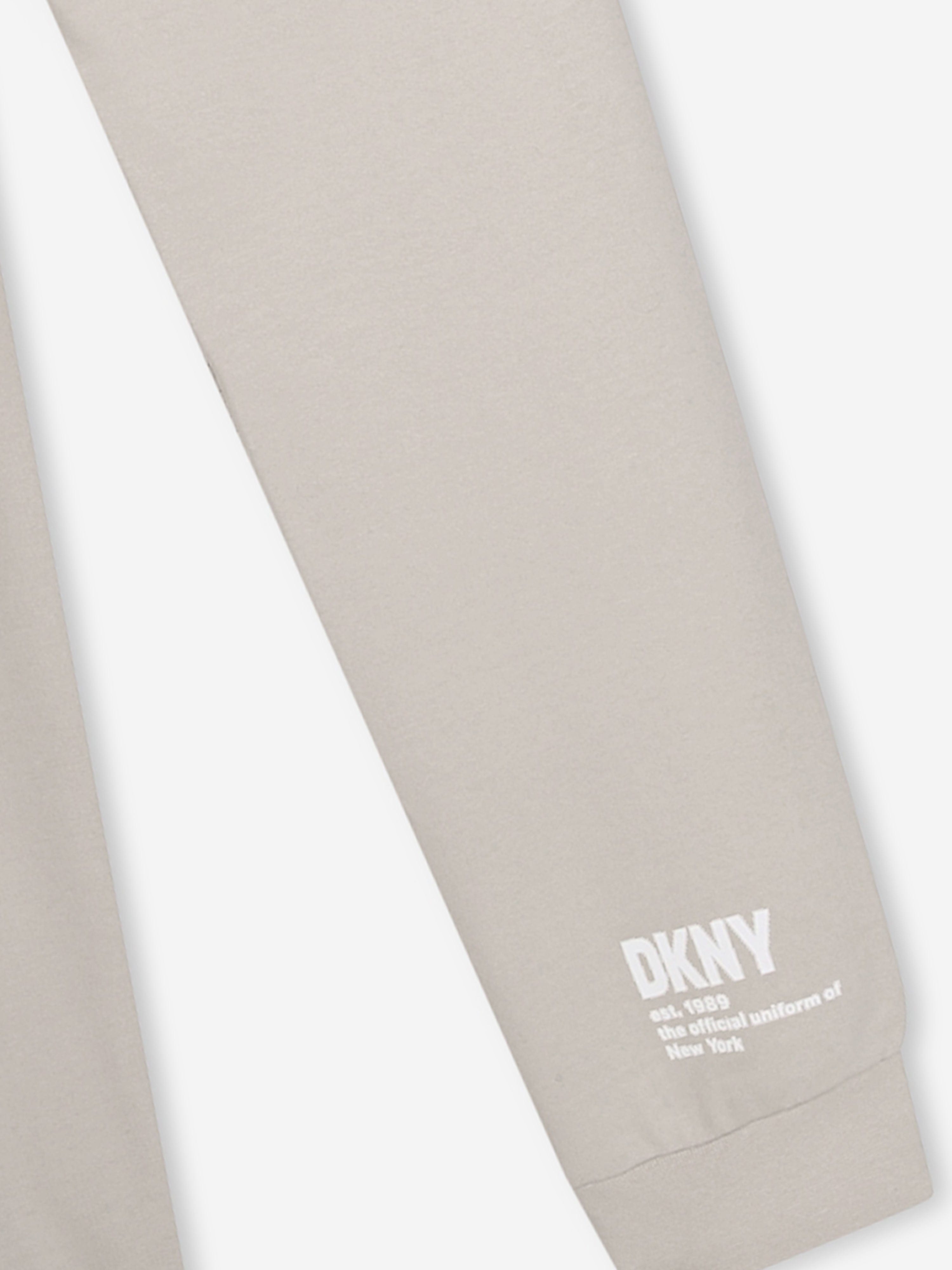 DKNY Kids Logo Joggers in White Order