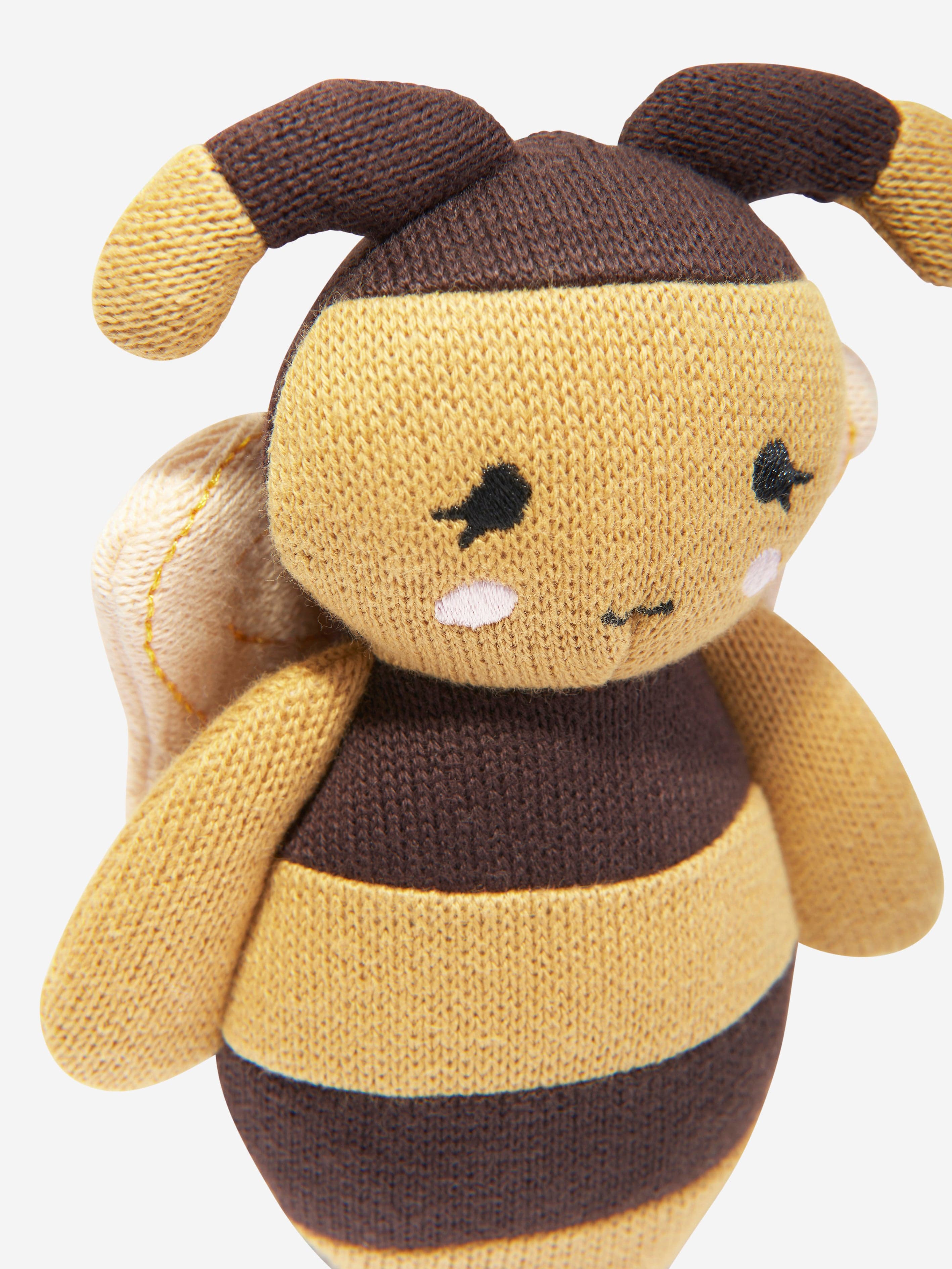 Konges Sljd Kids Bee Soft Toy in Brown Discount Collections
