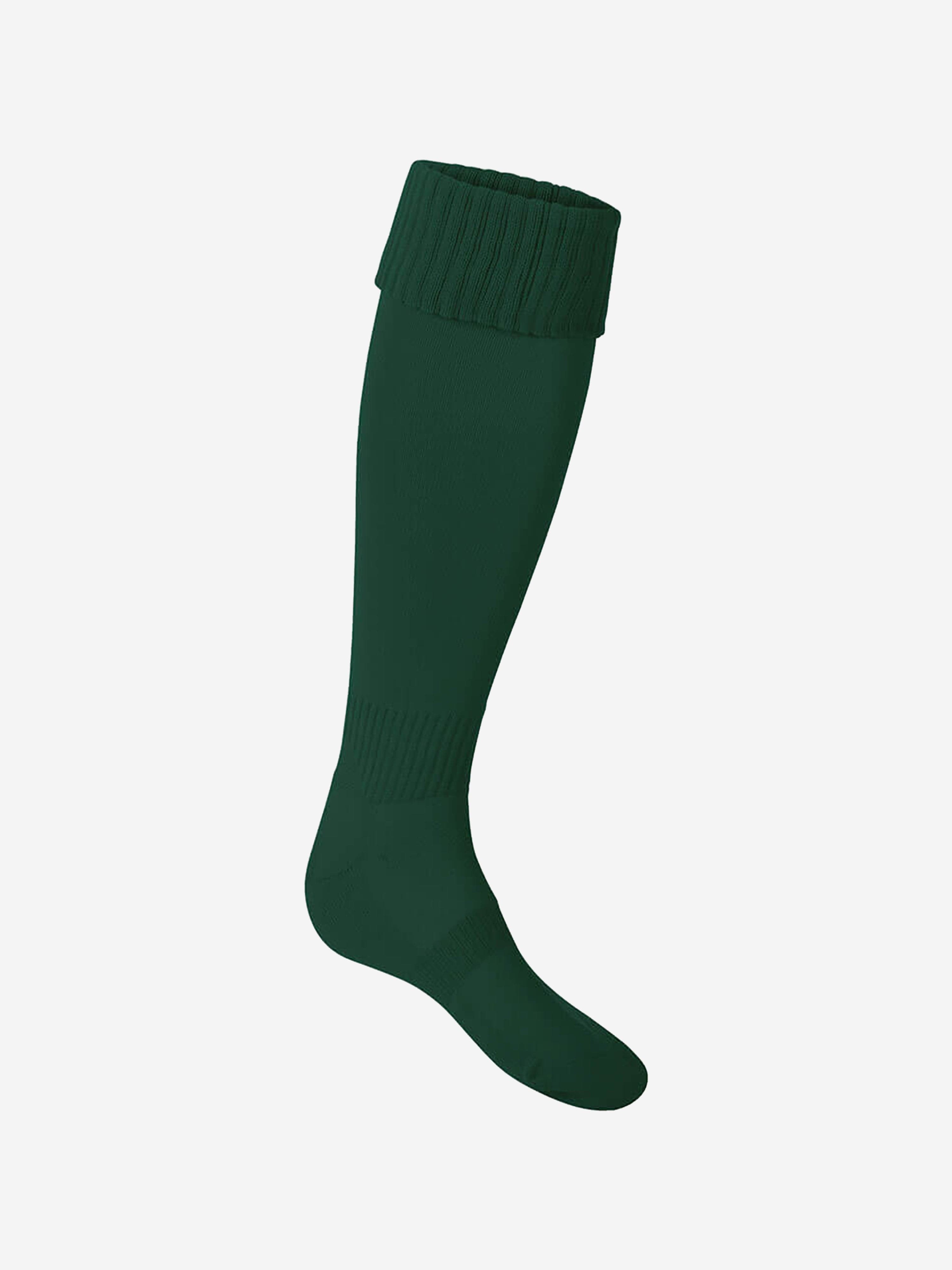Zeco Kids School Football Socks in Green Pre Order For Sale