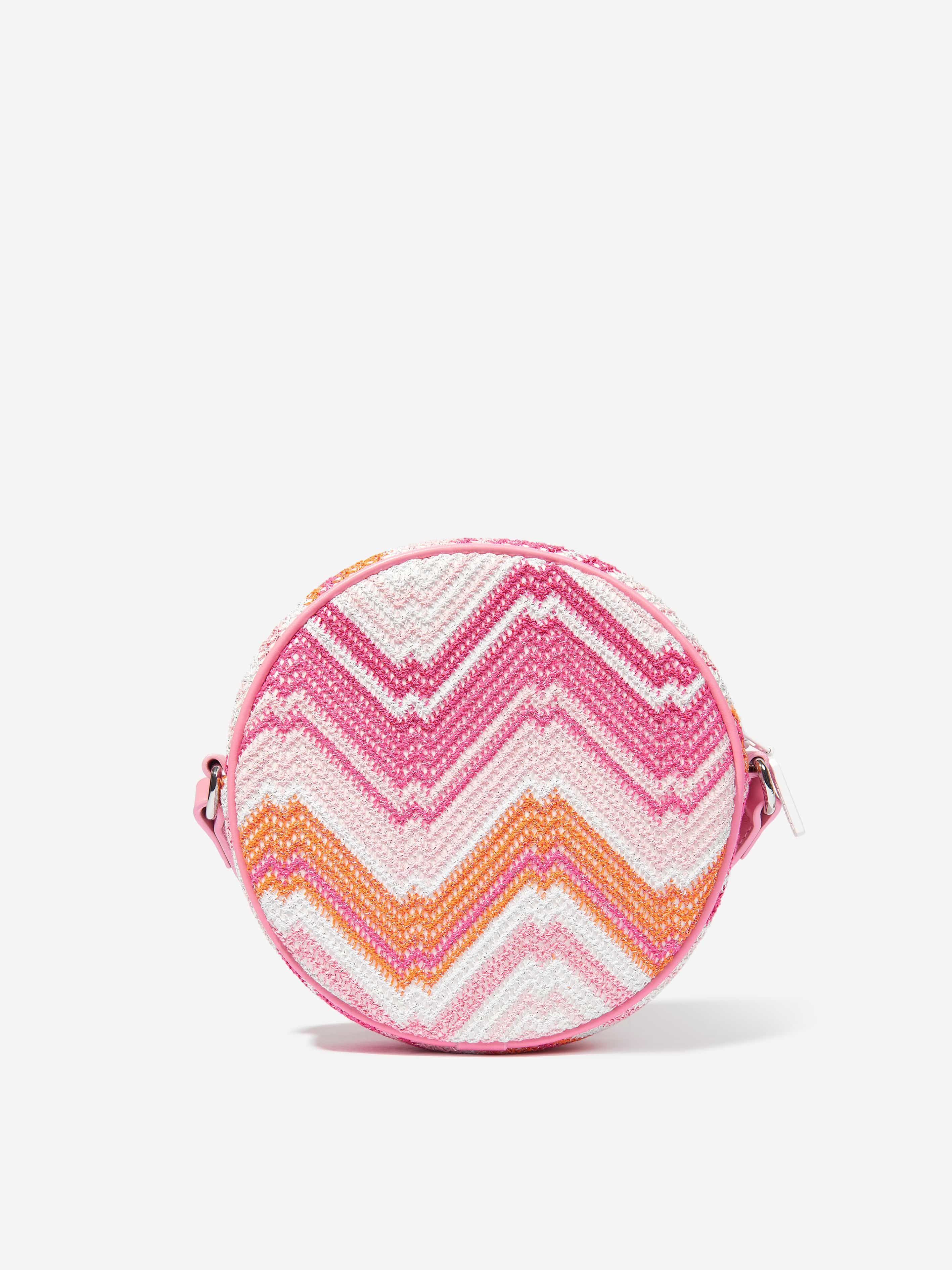 Girls Zigzag Shoulder Bag in Multicolour (20cm) With Mastercard Online