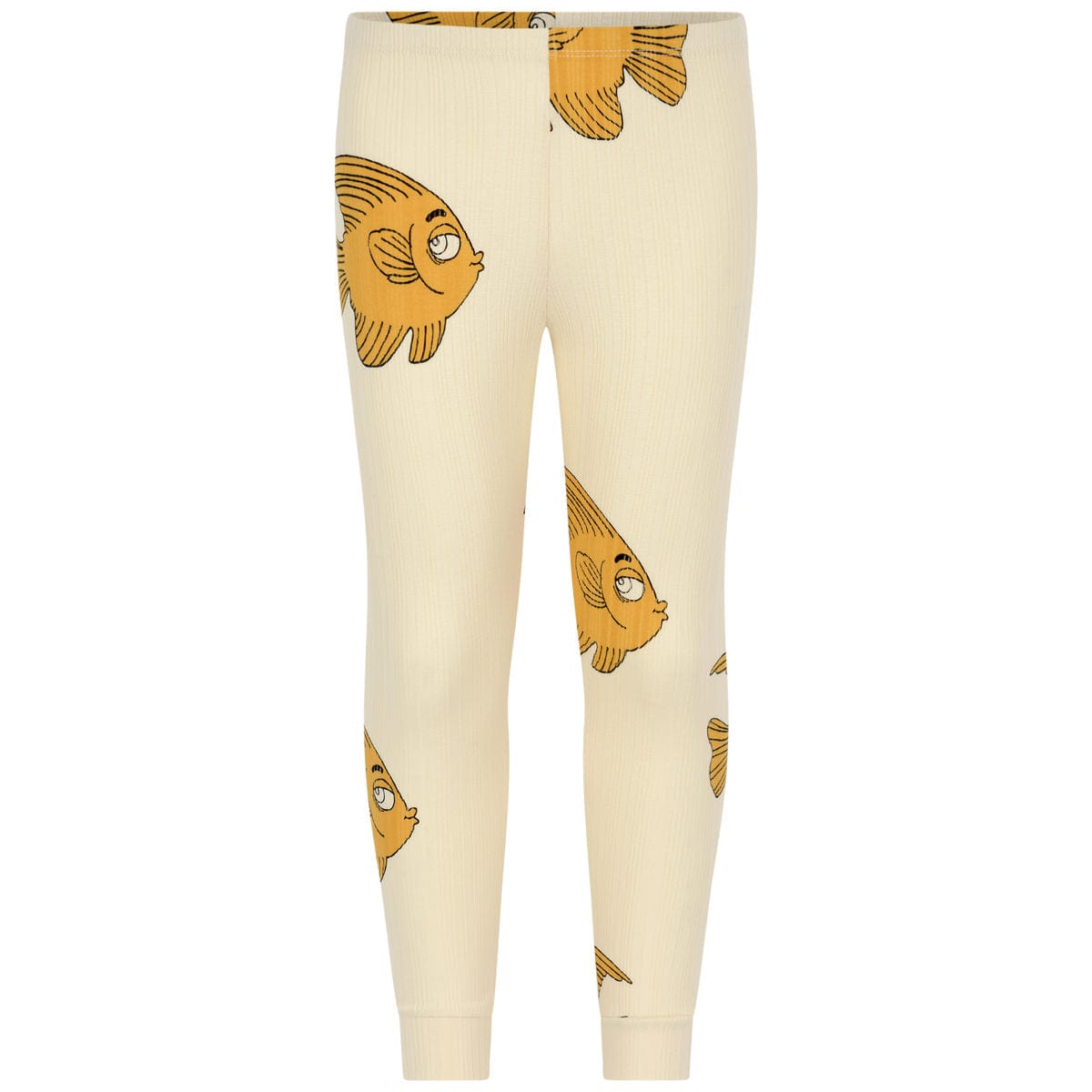 Mini Rodini Kids Cotton Fish Print Leggings Best Wholesale