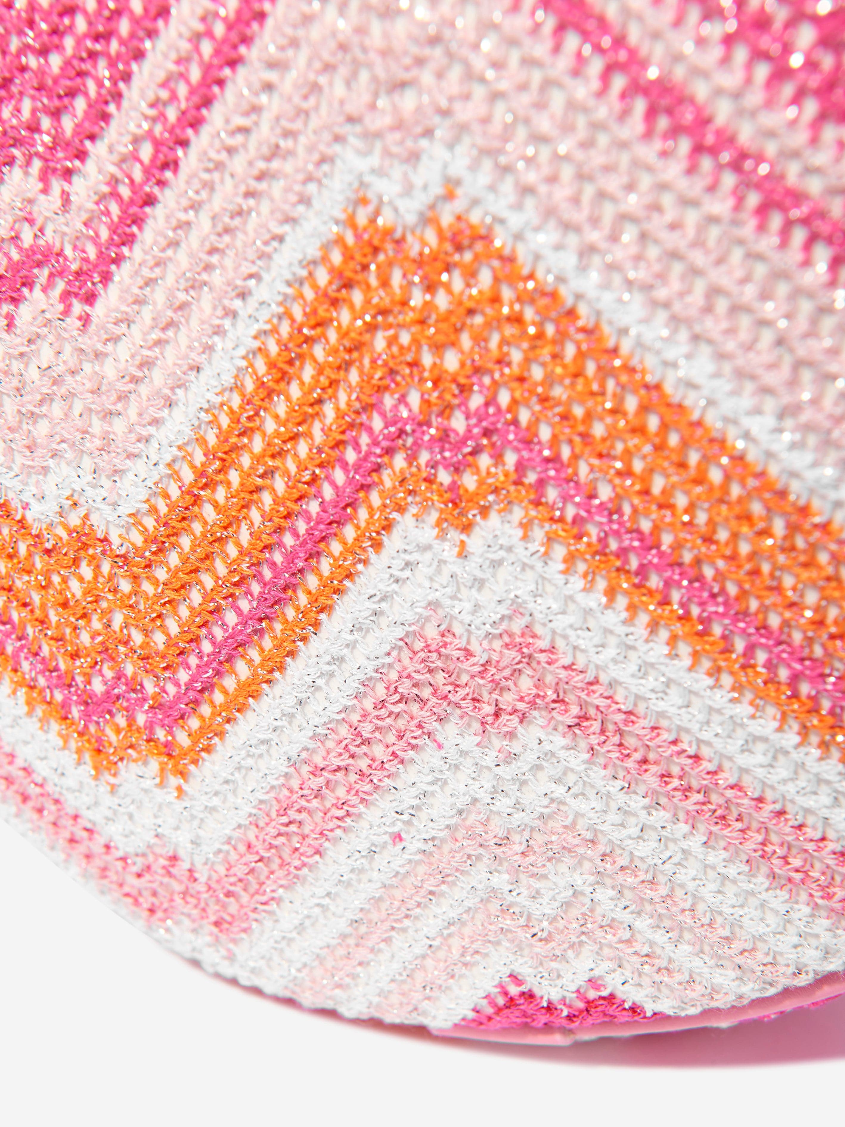 Girls Zigzag Shoulder Bag in Multicolour (20cm) With Mastercard Online
