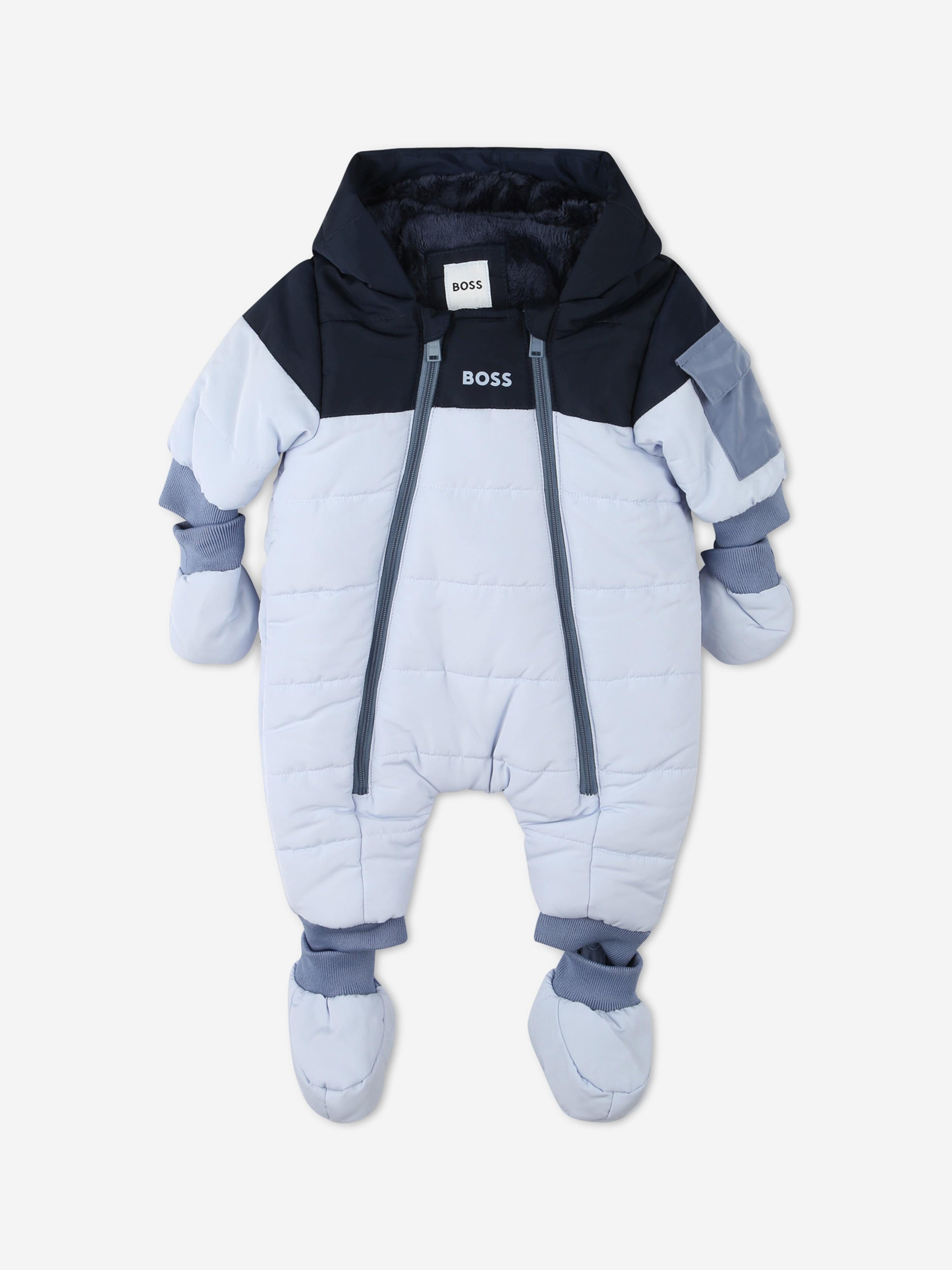 BOSS Baby Boys Snowsuit ih Blue Outlet New Styles