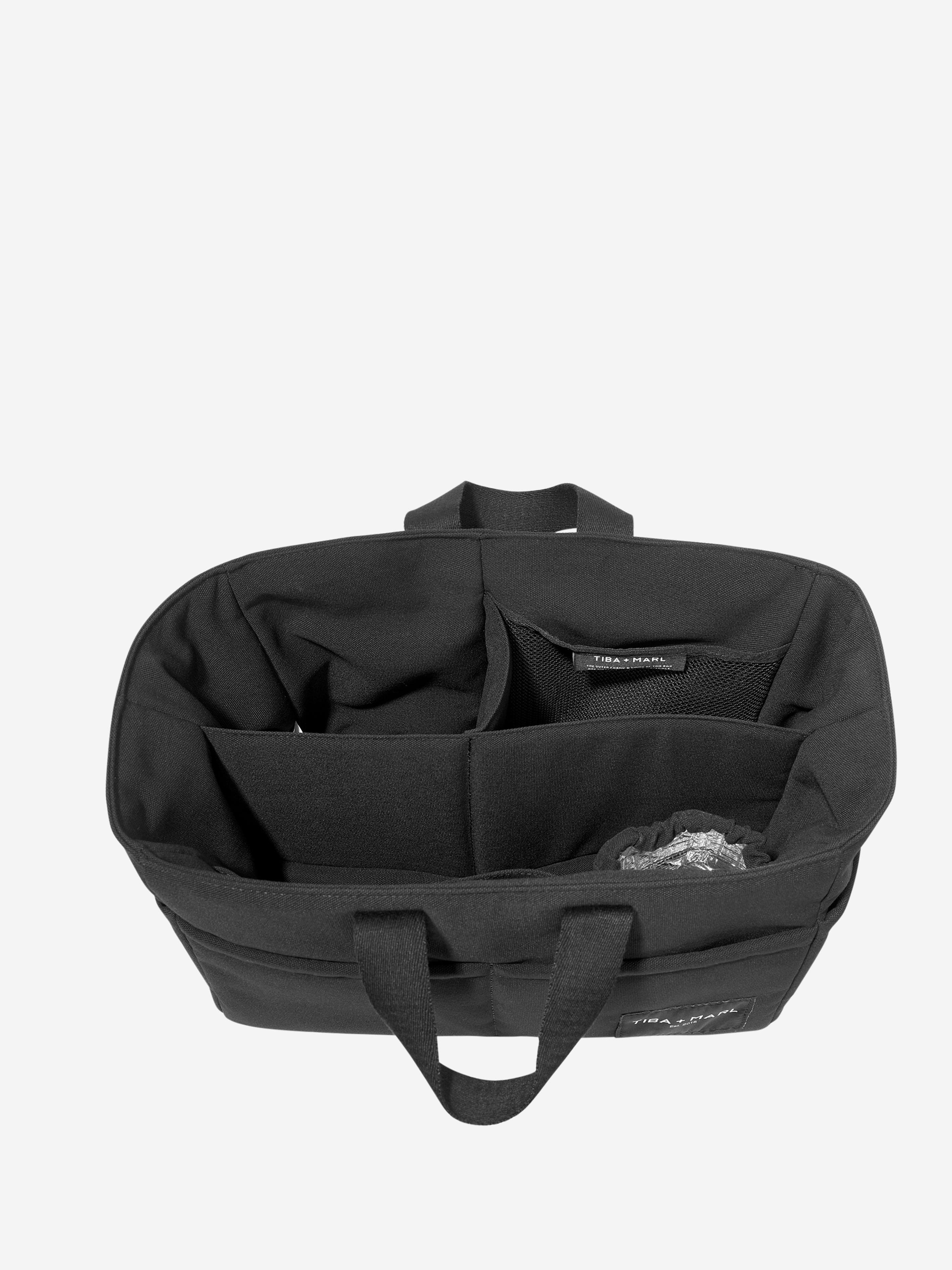 Tiba + Marl Baby The Canvas Organiser Caddy in Black (26cm) Sale Online Online