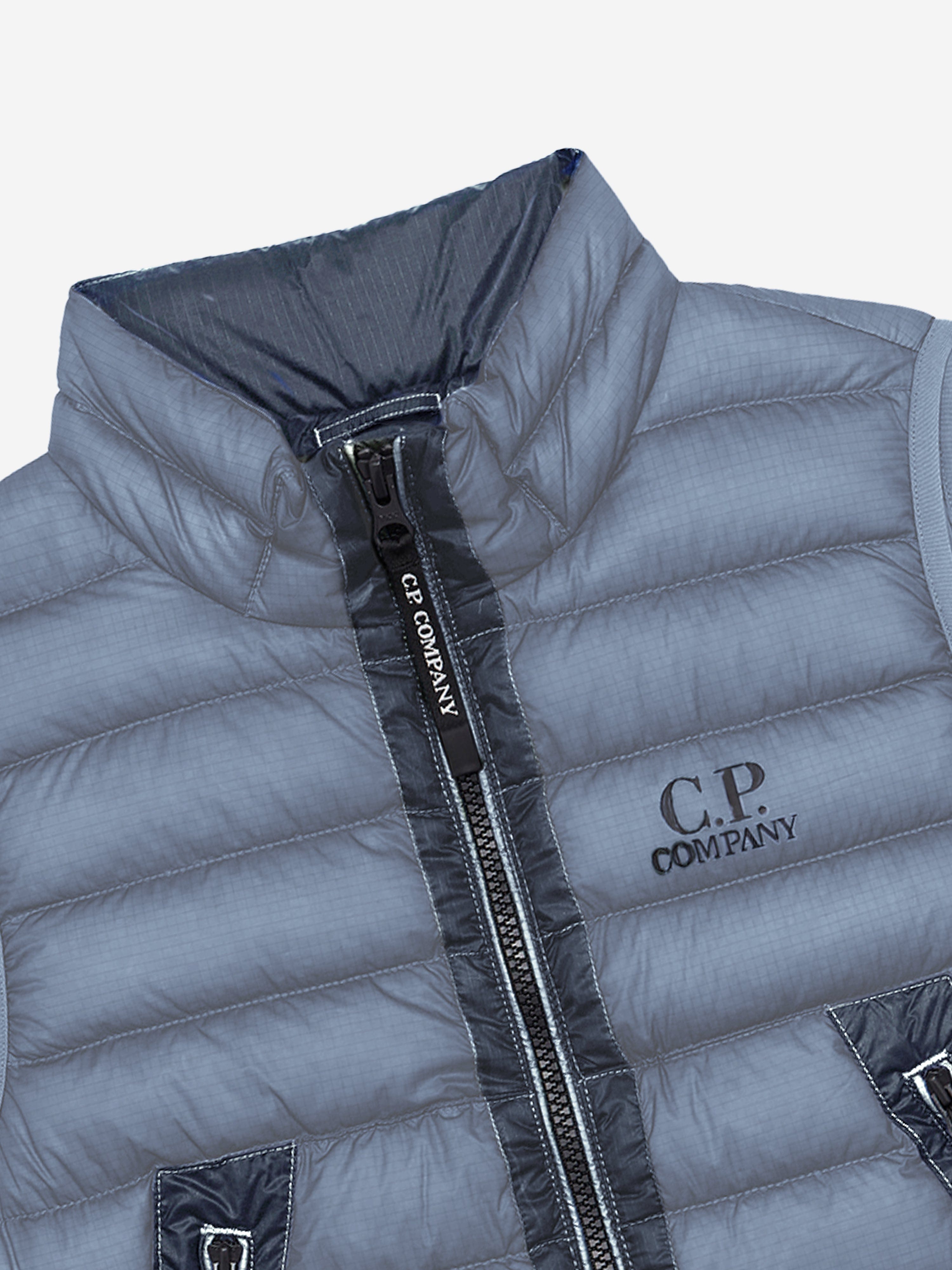 C.P. Company Boys Padded Gilet in Grey 100% Original Sale Online