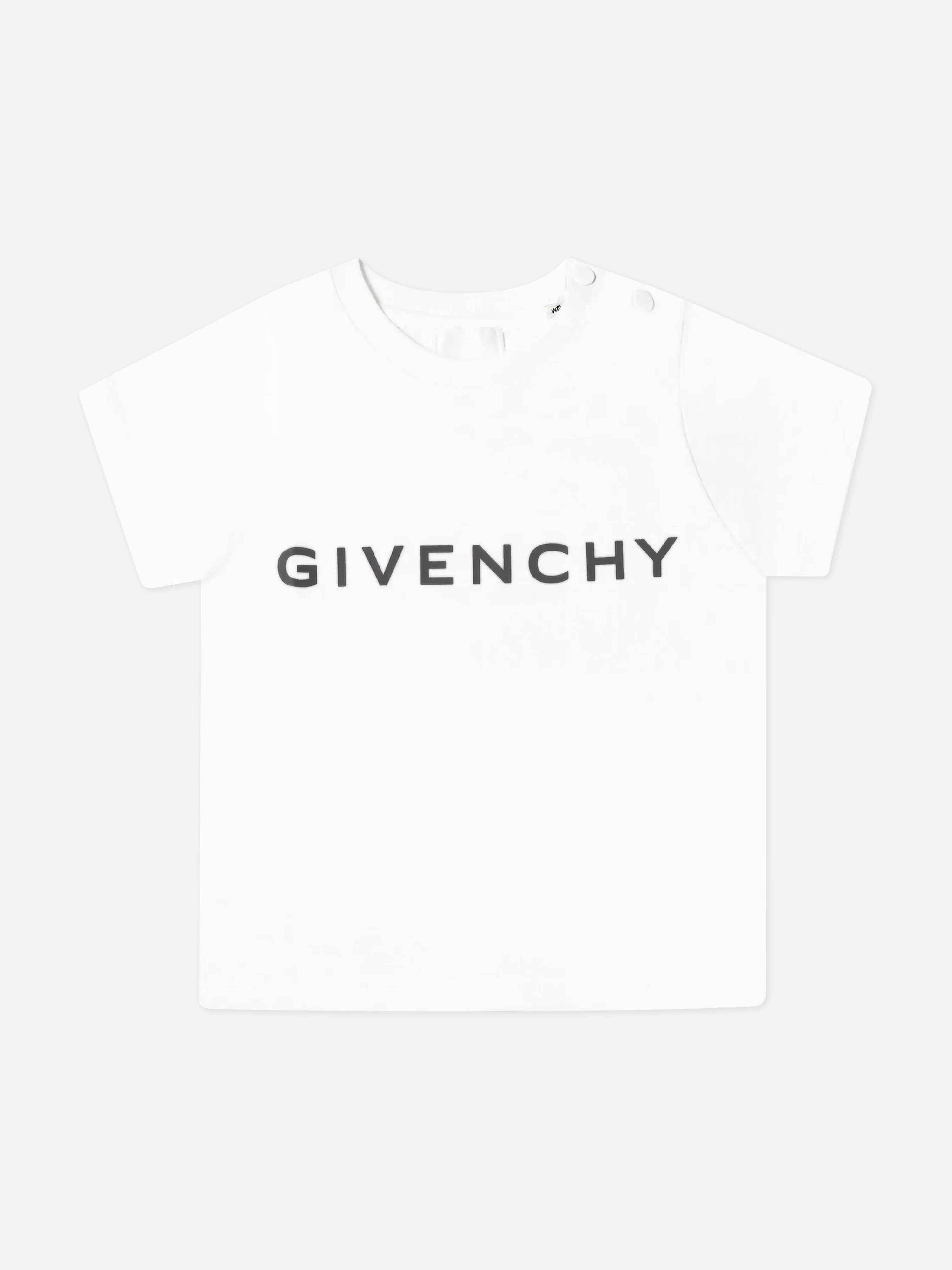 Baby Boys 4G Logo T-Shirt in White Cheap Sale Geniue Stockist