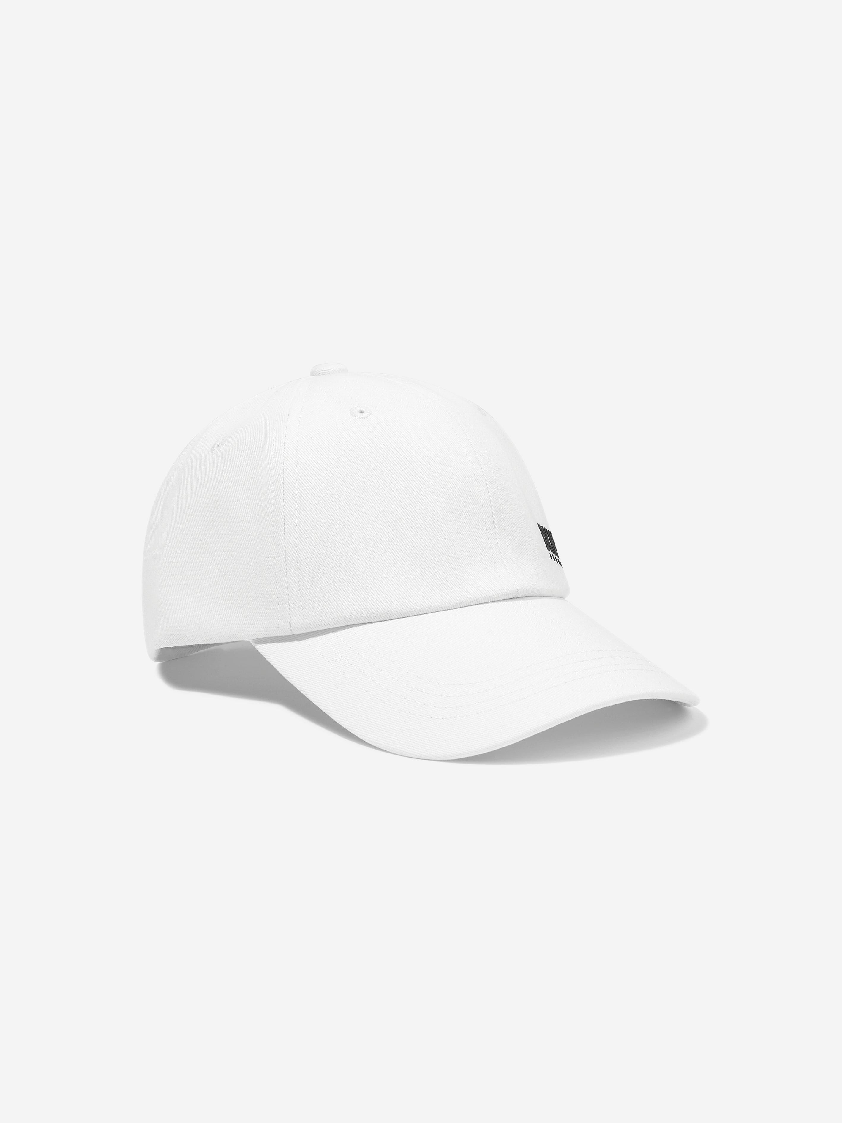 DKNY Kids Logo Cap in White Eastbay Online